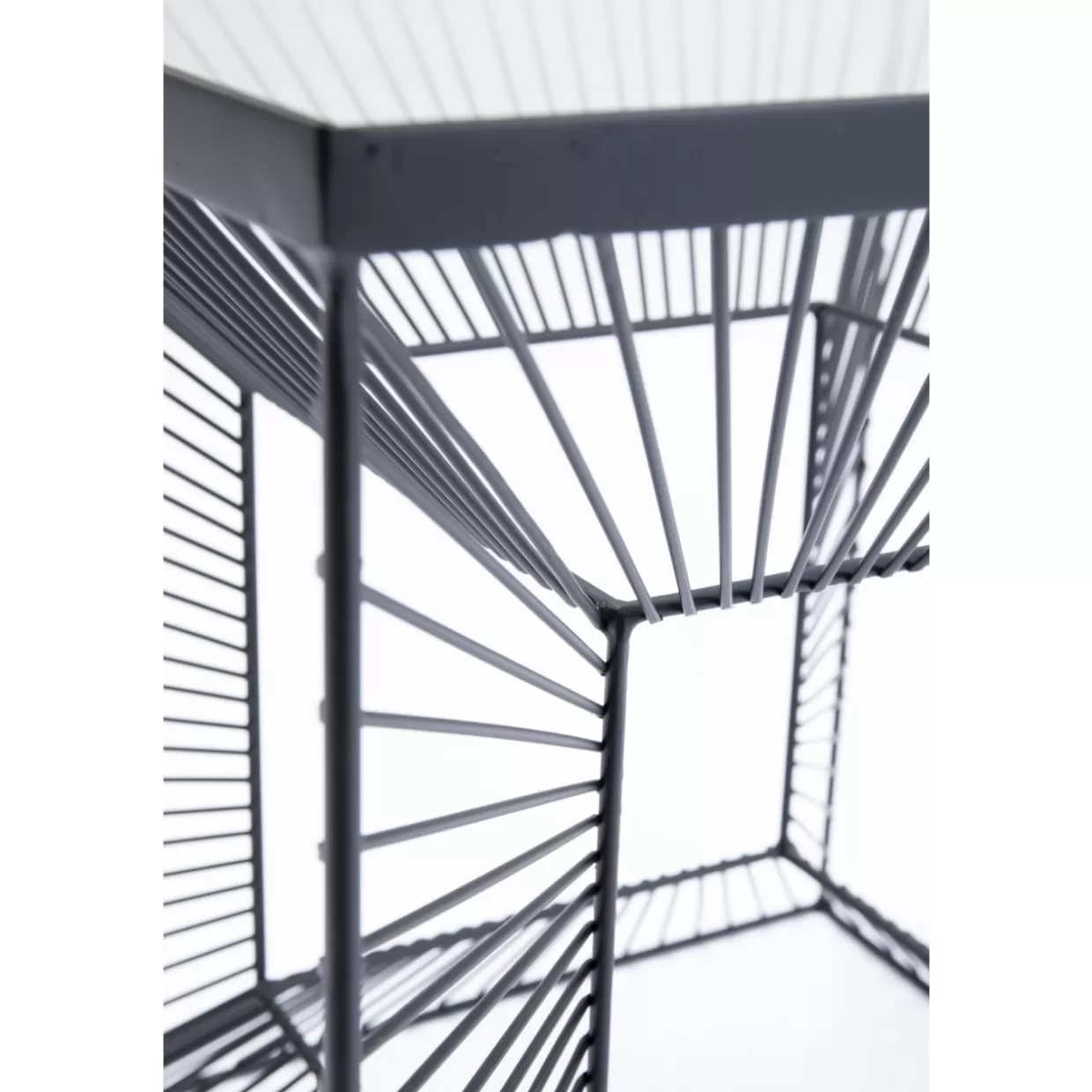 Tavolino Design Elegante KARE - Complemento d'Arredo Quadrato 45x45 cm per Soggiorno Moderno