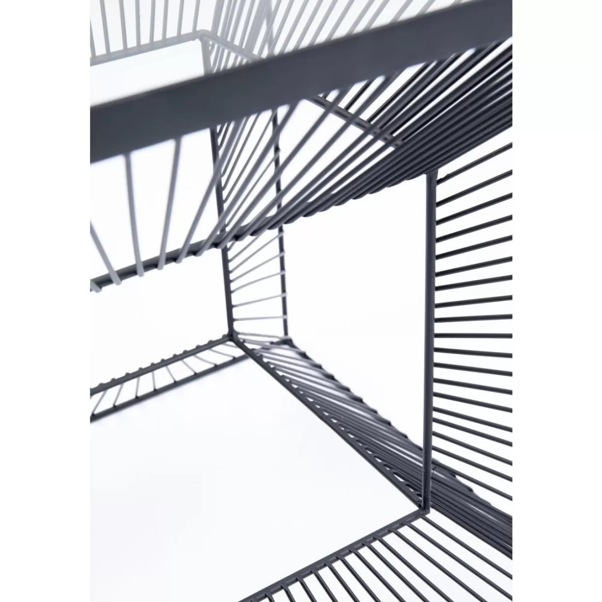 Tavolino Design Elegante KARE - Complemento d'Arredo Quadrato 45x45 cm per Soggiorno Moderno