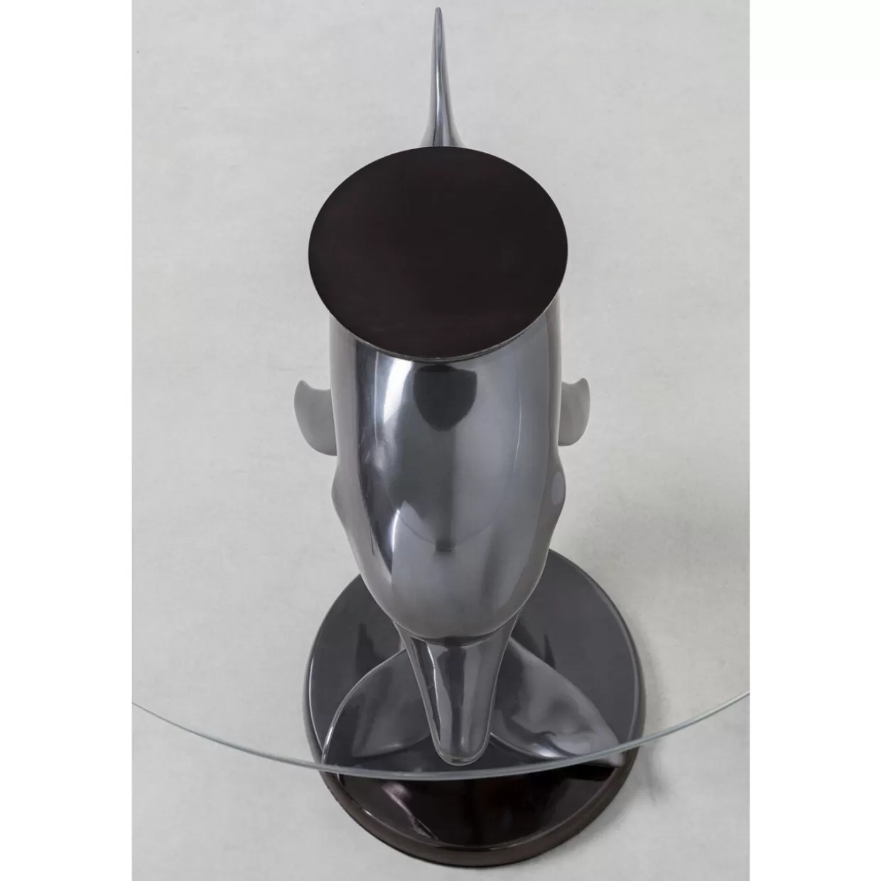 Tavolino Dolphin by KARE Design: Design Moderno con Funzionalità - Altezza 55cm per Arredamento Sofisticato