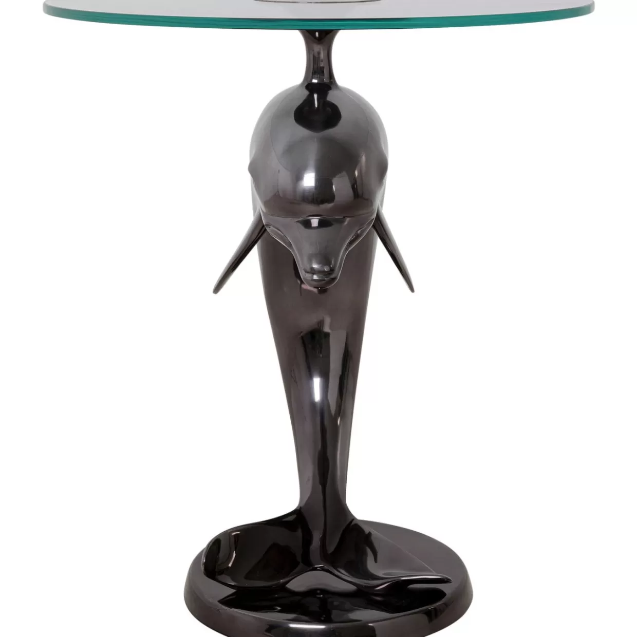 Tavolino Dolphin by KARE Design: Design Moderno con Funzionalità - Altezza 55cm per Arredamento Sofisticato