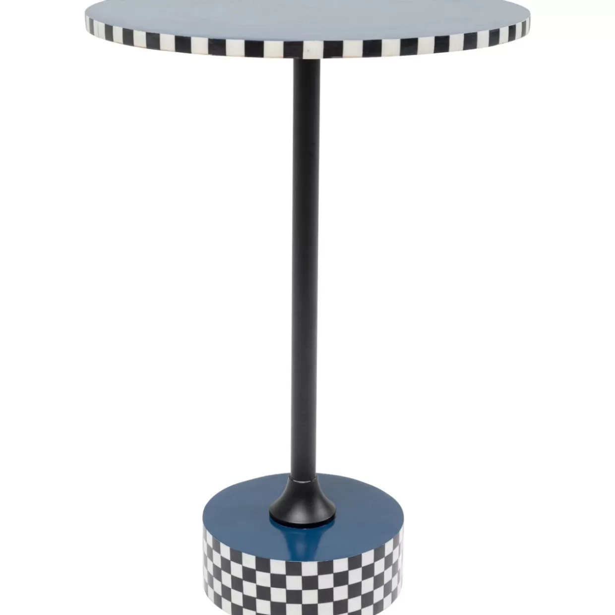 Tavolino Stilizzato Domero Race - Design Moderno in Tonalità Blu Elettrico, Diametro 40 cm by KARE



Tavolino Laterale Contemporaneo KARE | Serie Domero Race con Dettagli Dinamici in Blu Acciaio, Misura Compatta 40 cm