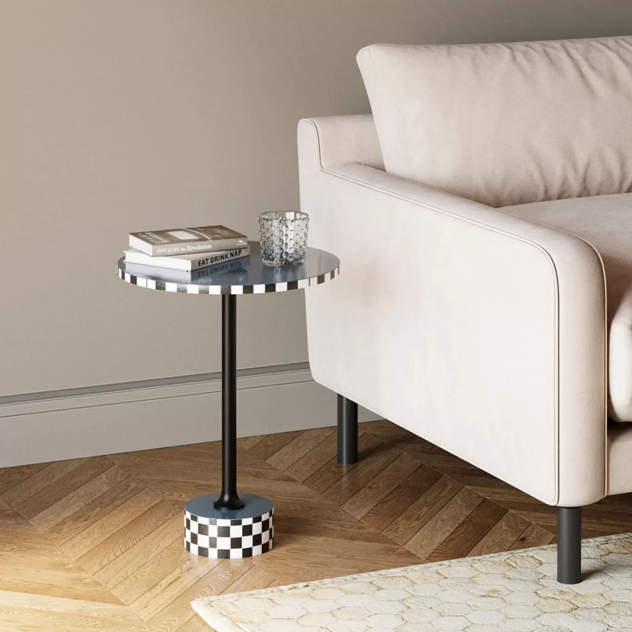 Tavolino Stilizzato Domero Race - Design Moderno in Tonalità Blu Elettrico, Diametro 40 cm by KARE



Tavolino Laterale Contemporaneo KARE | Serie Domero Race con Dettagli Dinamici in Blu Acciaio, Misura Compatta 40 cm