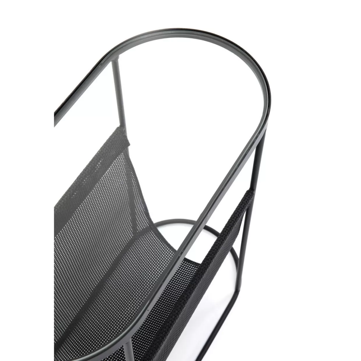 Tavolino Moderno Mesh Journal KARE - Design Contemporaneo 53,5x25 cm, Accent Piece per Soggiorno o Camera da Letto