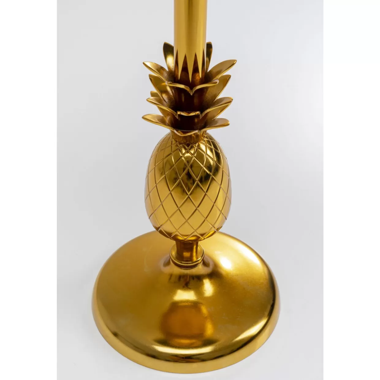 Tavolino Design KARE con Motivo Ananas - Diametro 36 cm, Accento Elegante per Interni Moderni