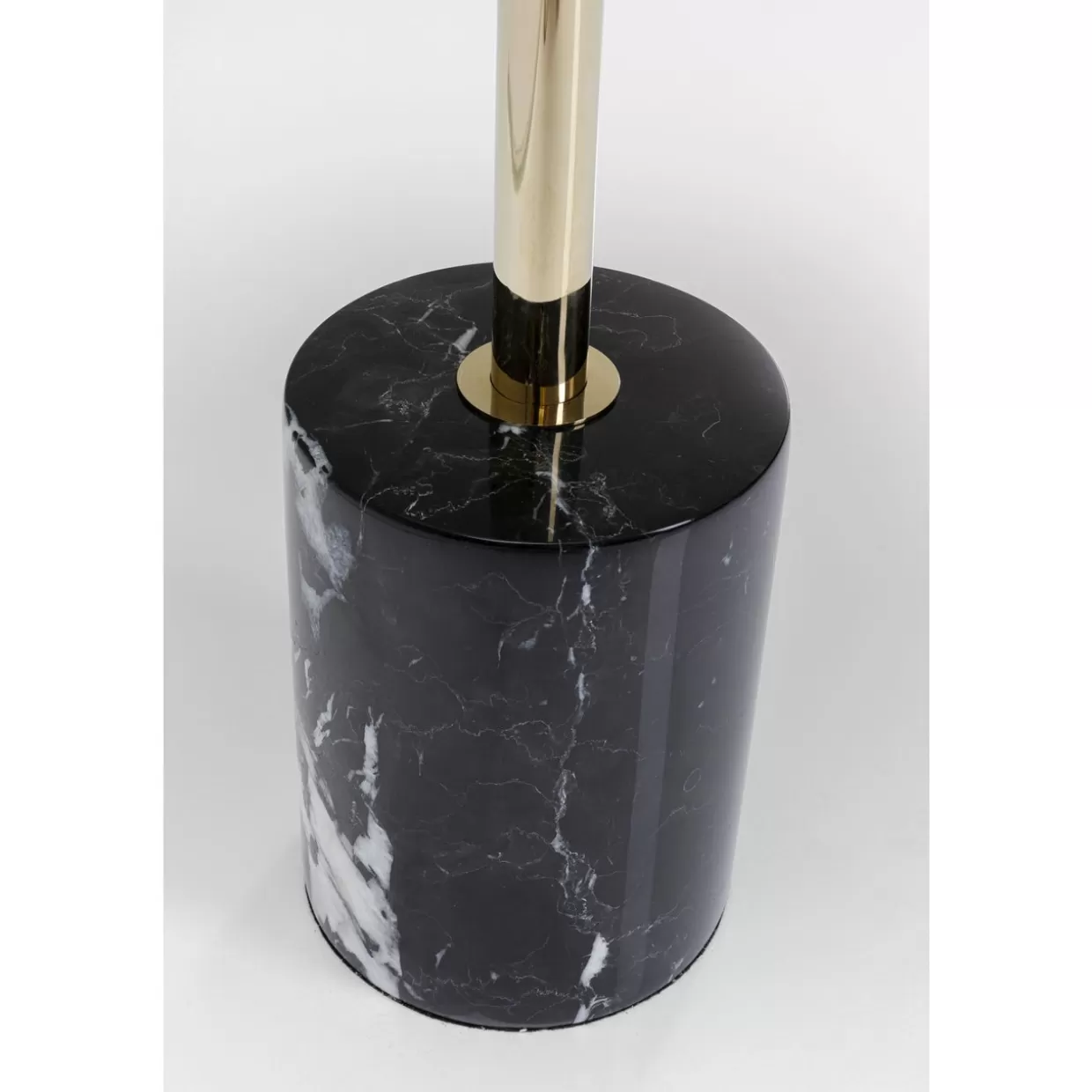 KARE Design Tavolino Moderno San Remo - Base Nera Ø46cm