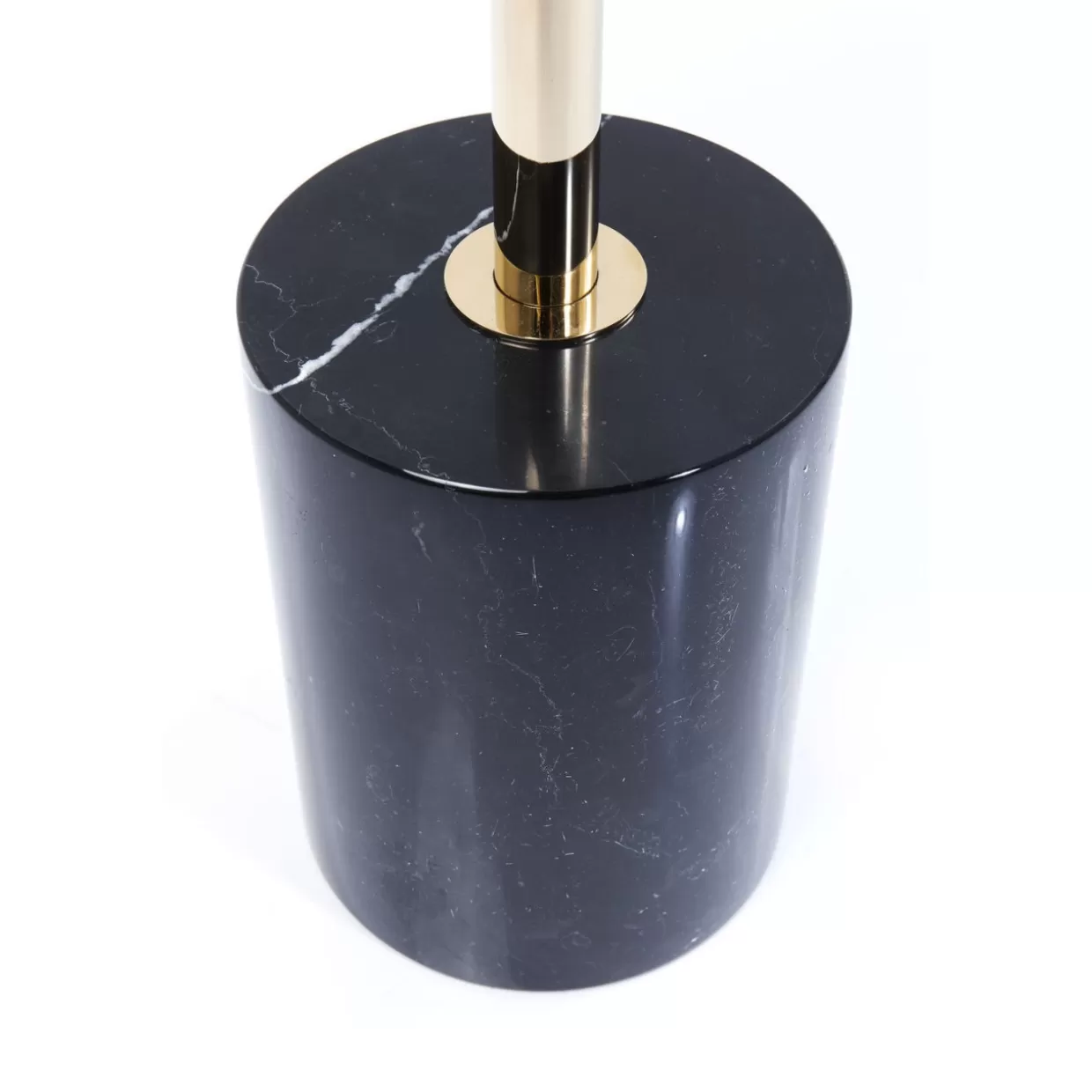 KARE Design Tavolino Moderno San Remo - Base Nera Ø46cm