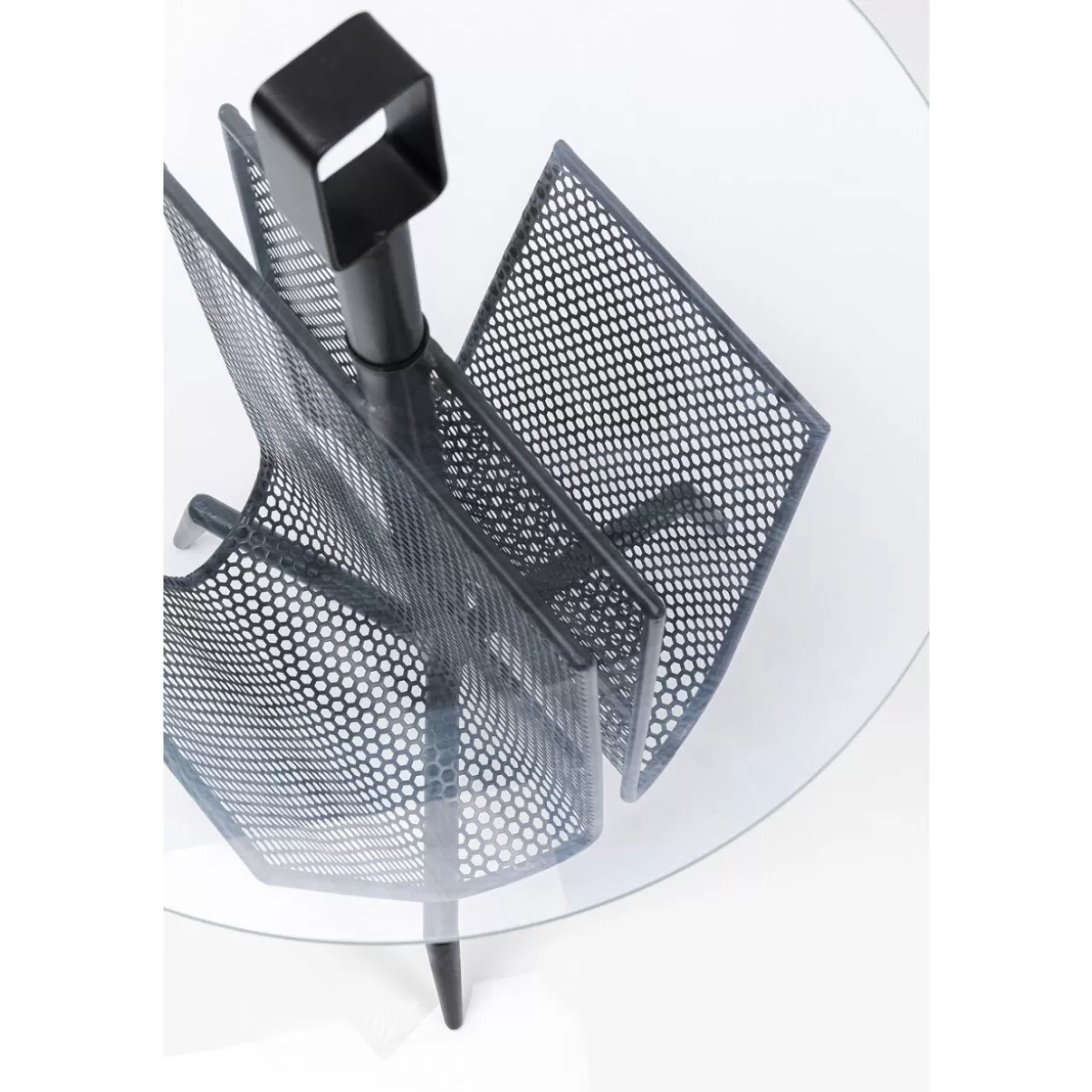 Tavolino design KARE | Complemento moderno Tira con base Ø45cm per ambienti raffinati