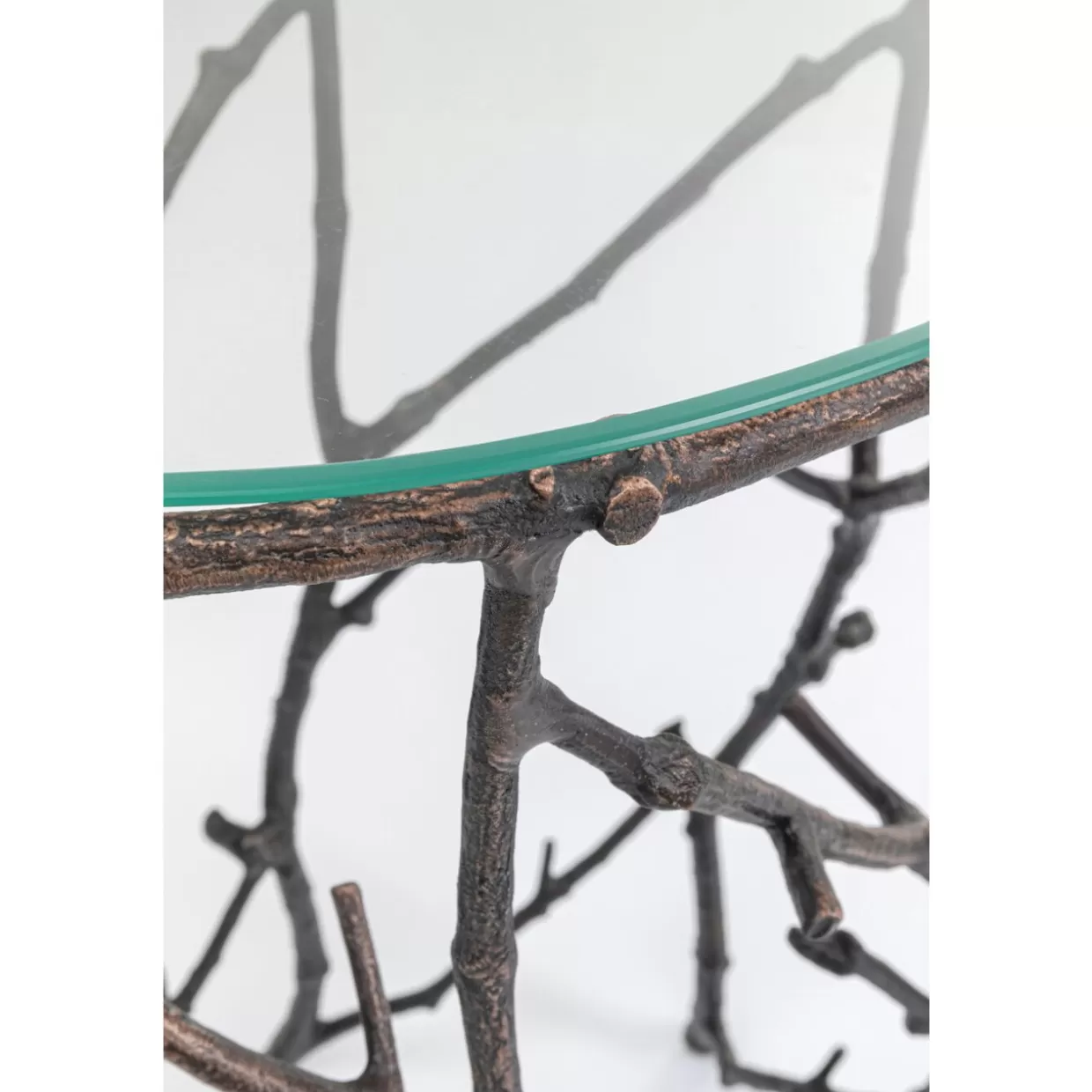 Tavolino Elegante con Design a Ramo Naturale Ø44cm - Stile Moderno da Collezione KARE