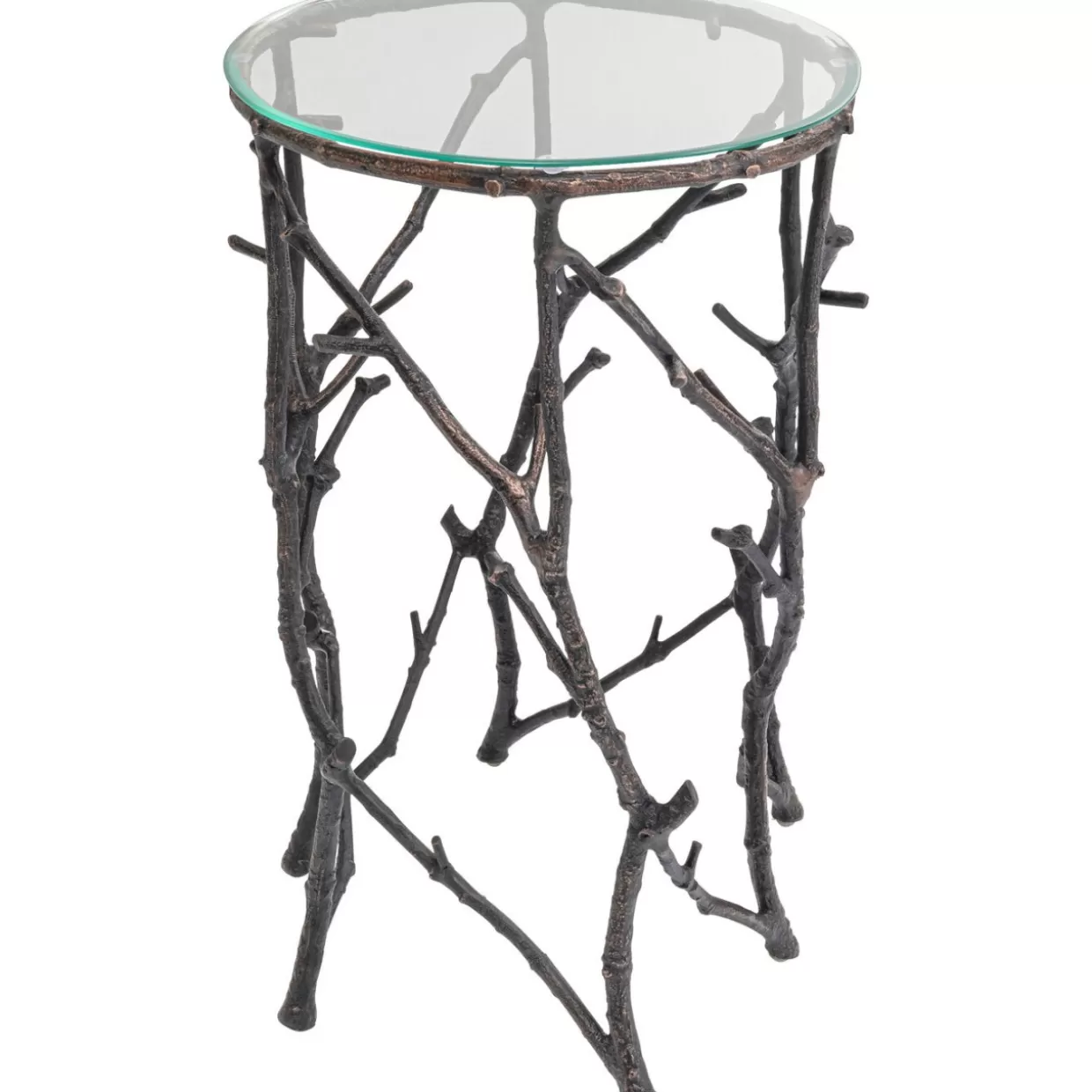 Tavolino Elegante con Design a Ramo Naturale Ø44cm - Stile Moderno da Collezione KARE