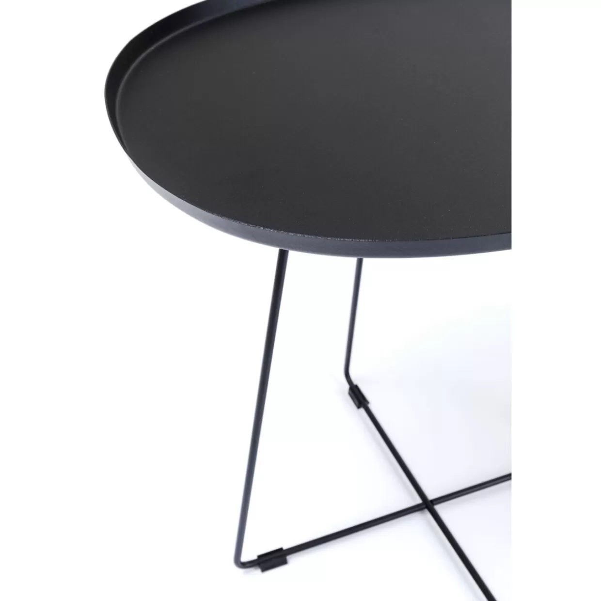 Tavolino da Esterno Torino Nero - Arredamento Giardino Moderno di KARE Design