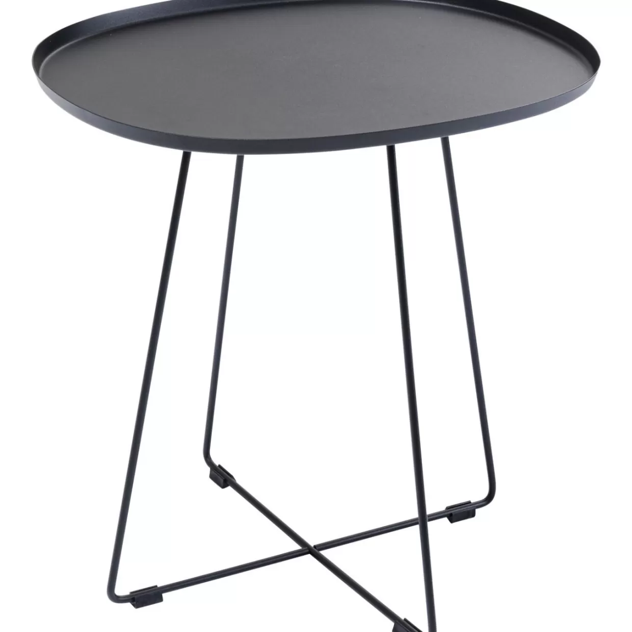 Tavolino da Esterno Torino Nero - Arredamento Giardino Moderno di KARE Design