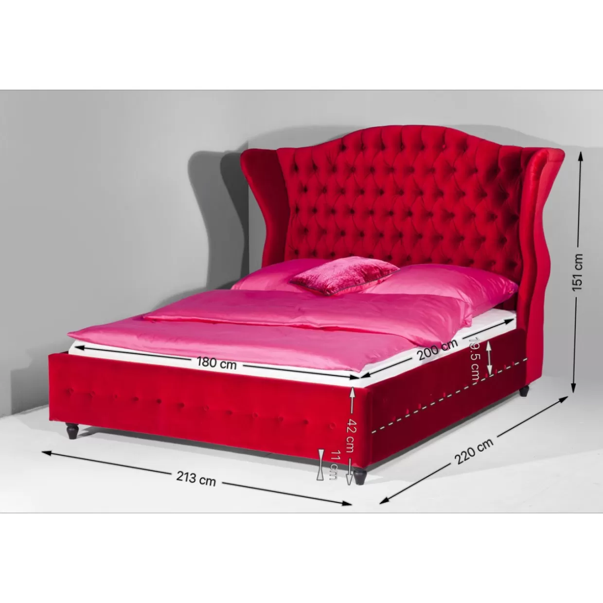 Letto Moderno City Spirit in Tonalità Grafite - KARE Design, Dimensioni 180x200 cm per Massimo Comfort