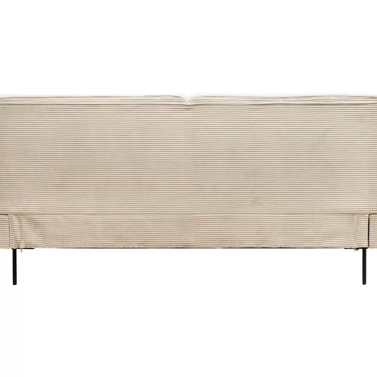 Letto Matrimoniale East Side - KARE Design | Struttura in Corde e Rivestimento Crema 160x200 cm