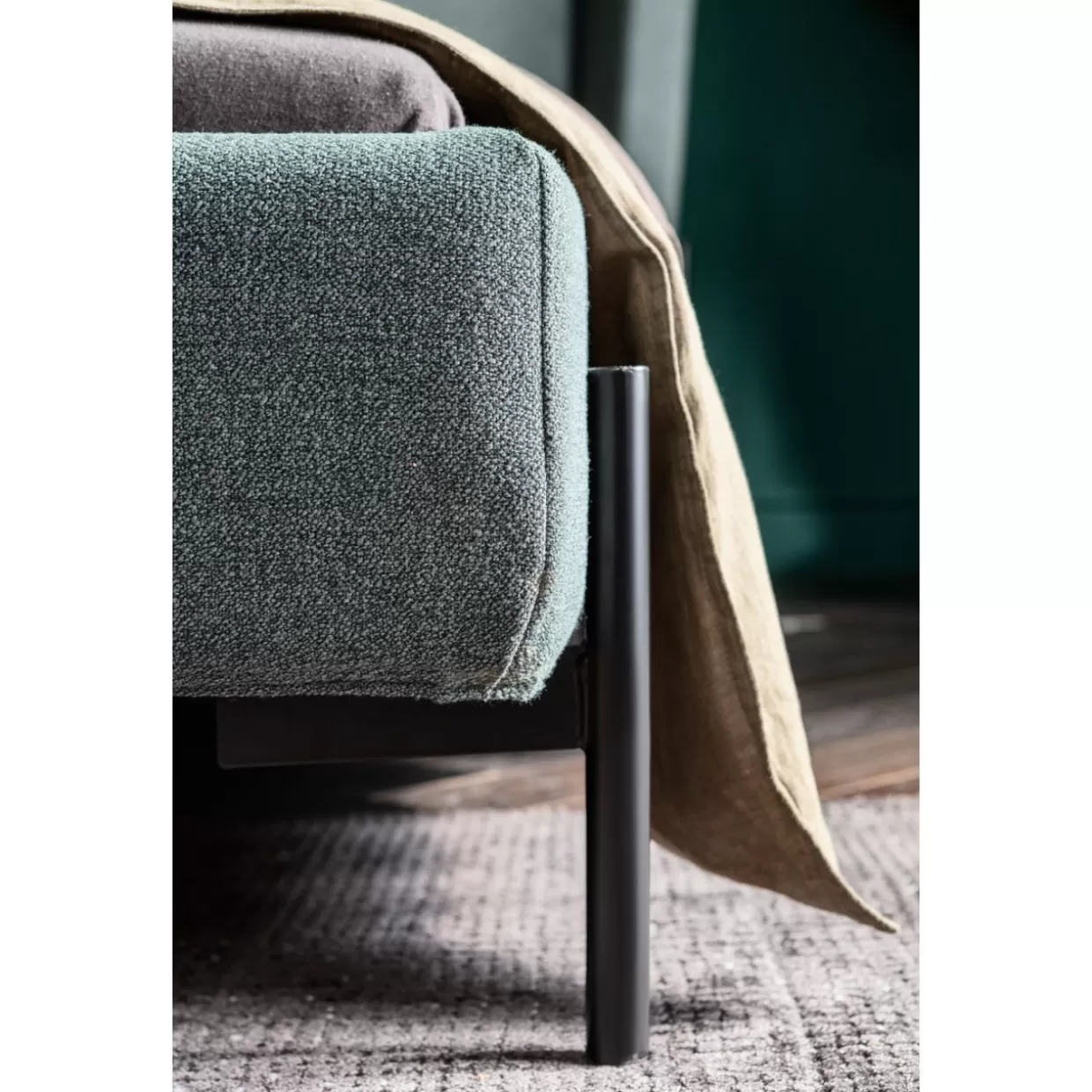 KARE Letto Design | Modello Tivoli Verde 180x200 - Confortevole e Moderno per la Camera da Letto