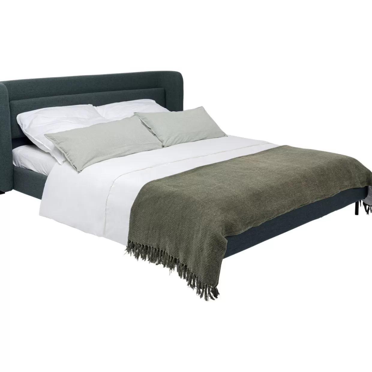 KARE Letto Design | Modello Tivoli Verde 180x200 - Confortevole e Moderno per la Camera da Letto