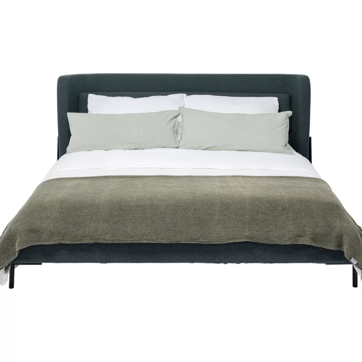 KARE Letto Design | Modello Tivoli Verde 180x200 - Confortevole e Moderno per la Camera da Letto