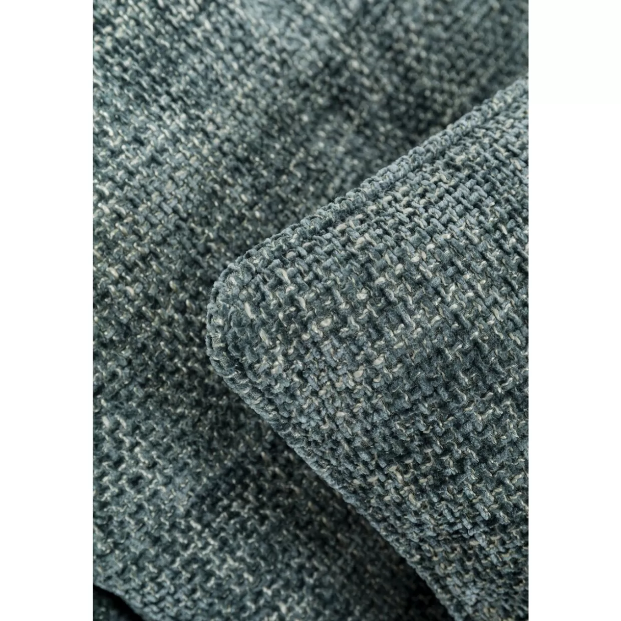 Divano Sofà Design KARE Boheme 230 cm - Rivestimento in Velvet Verde Acqua con Stile Bohemien, Schienale Modulare e Gambe in Legno per Salotti Spaziosi