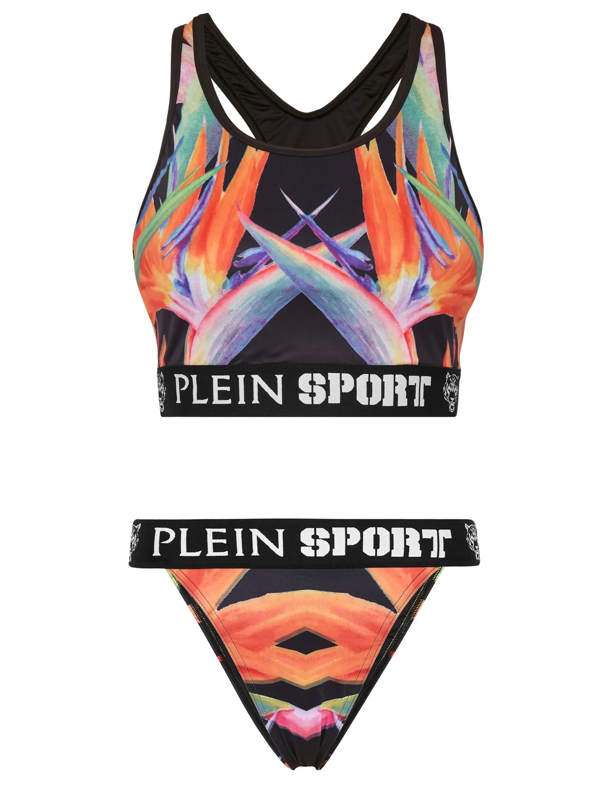 Bikini Sportivo Floreale Donna - Design Elegante con Stampa Fiorita, Confortevole per Nuoto e Tempo Libero, Moda Primavera Estate 2024