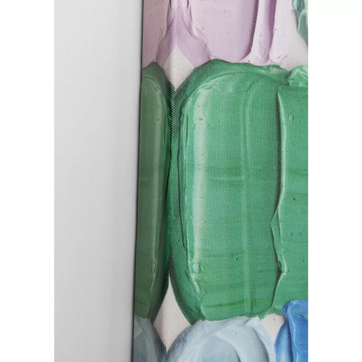 Quadro Moderno con Effetto Punti Colorati - Design Esclusivo KARE, Formato 140x200 cm