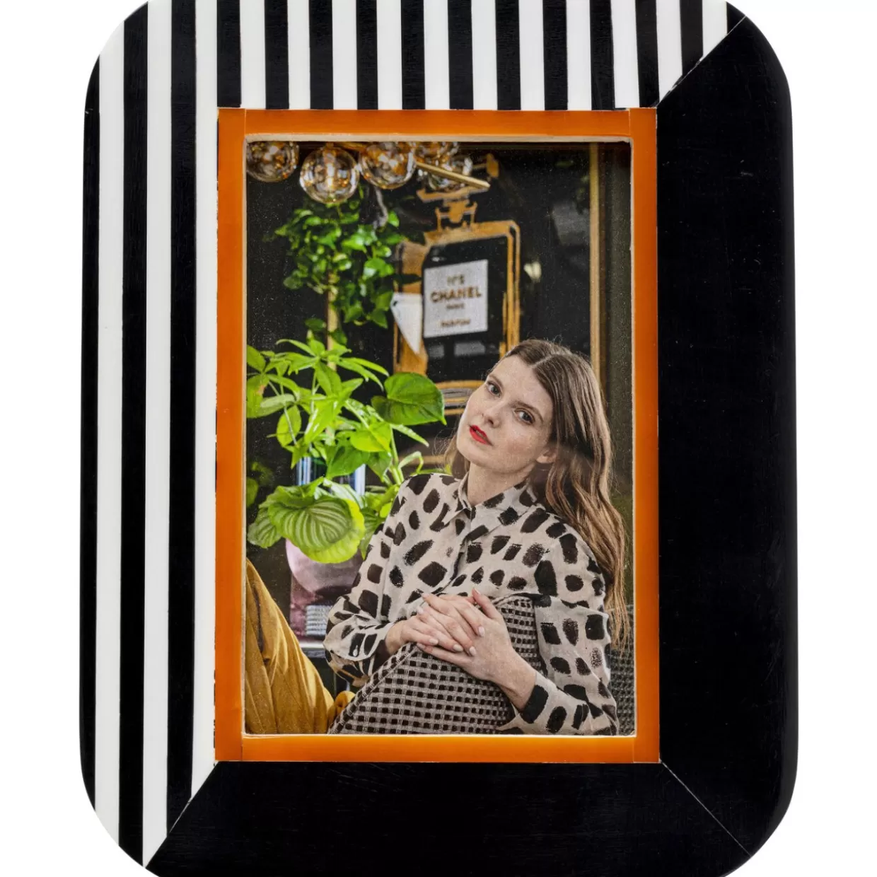 Cornice Celeste KARE Design 17x22 cm - Portafoto Decorativo per Regali e Arredamento 

(：，