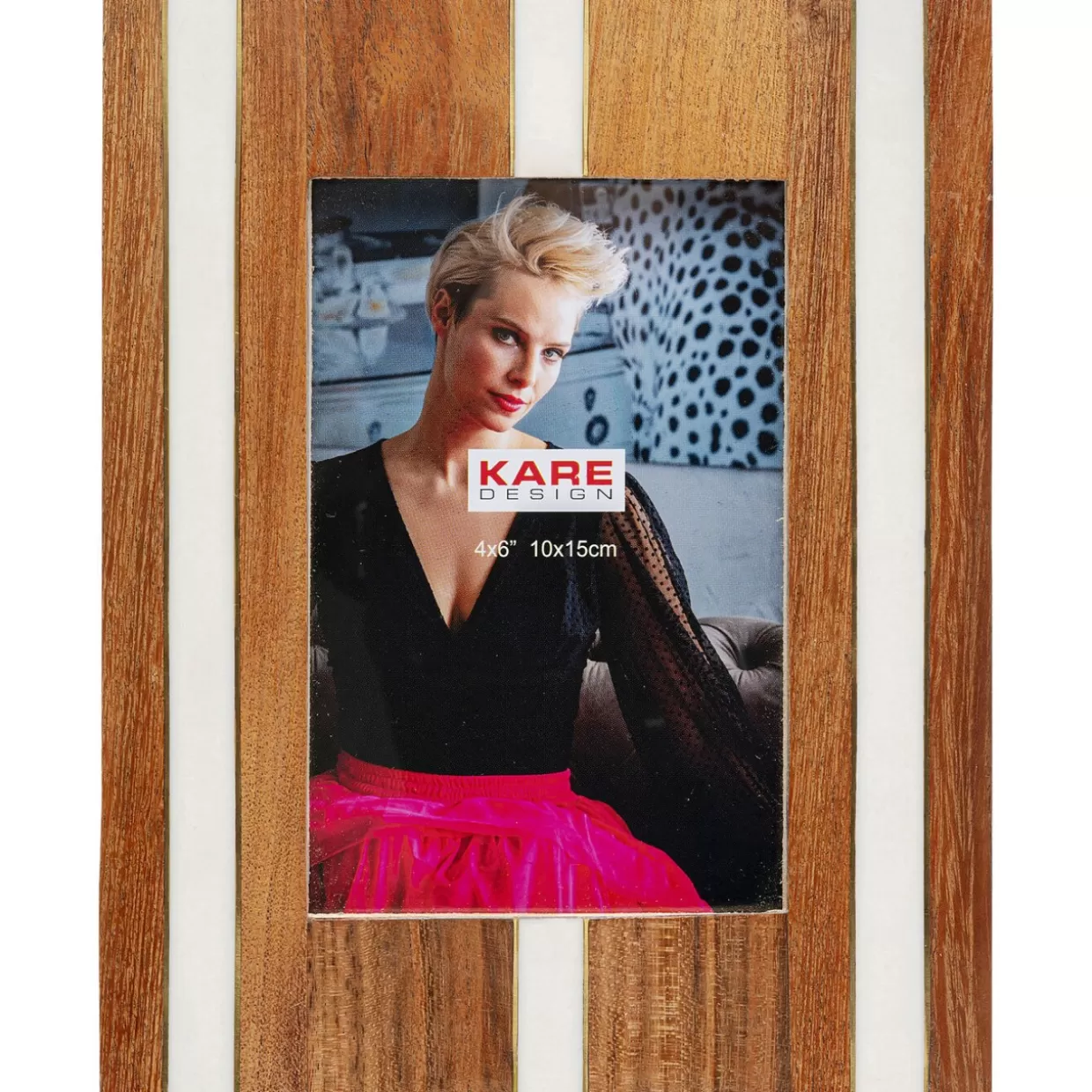 KARE Design - Cornice Foto Contemporanea Striscia, Formato 10x15 cm - Ideale per Decorazioni e Regali Creativi