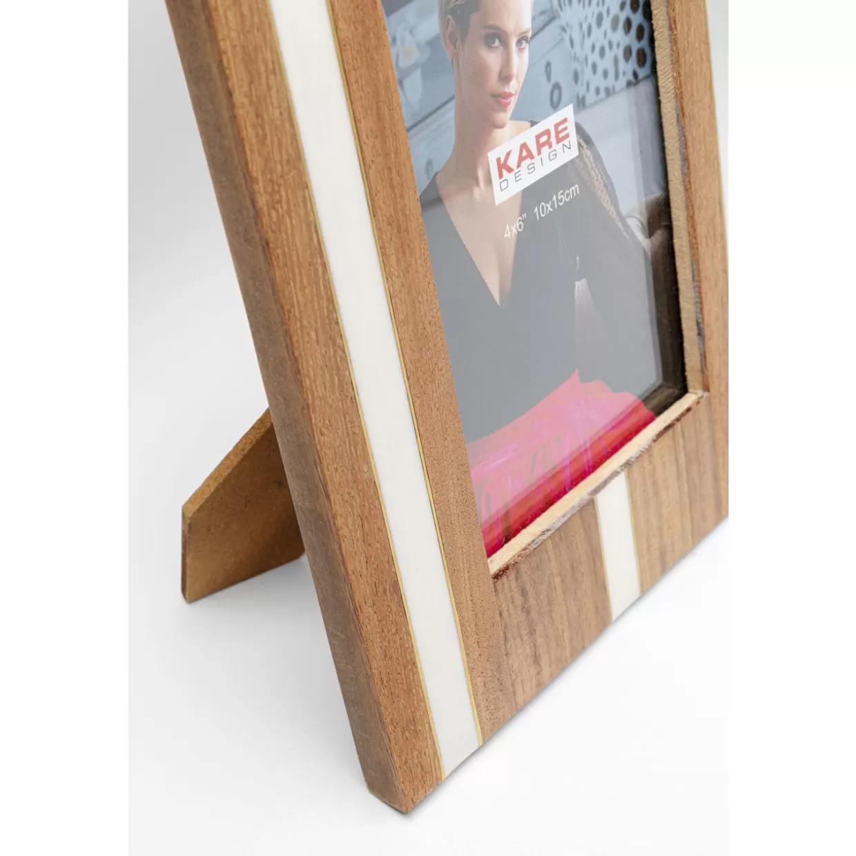 KARE Design - Cornice Foto Contemporanea Striscia, Formato 10x15 cm - Ideale per Decorazioni e Regali Creativi