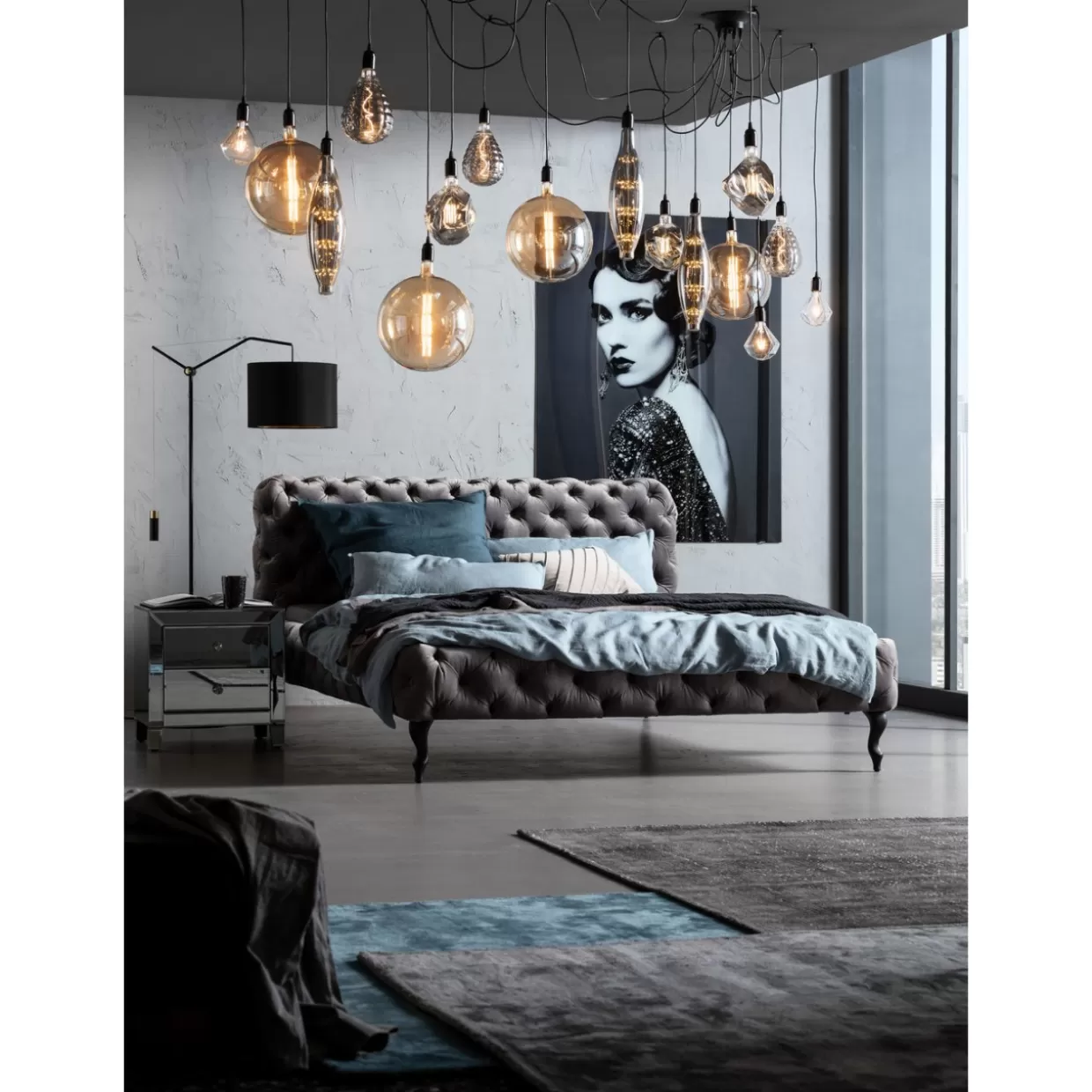 KARE Design Lampadina a LED Ciottolo - Illuminazione Moderna con Stile Originale