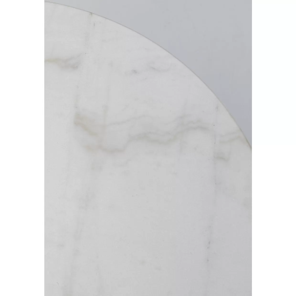 Tavolo da Esterno Rotondo Stile Caffetteria - Design Moderno in Bianco O60 KARE