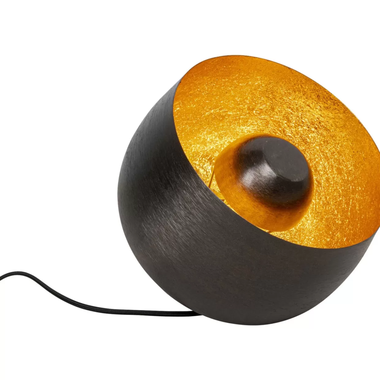 Lampada da Terra Moderna Apollon Smooth Nero - Design Elegante KARE, Ø28 cm per Interni