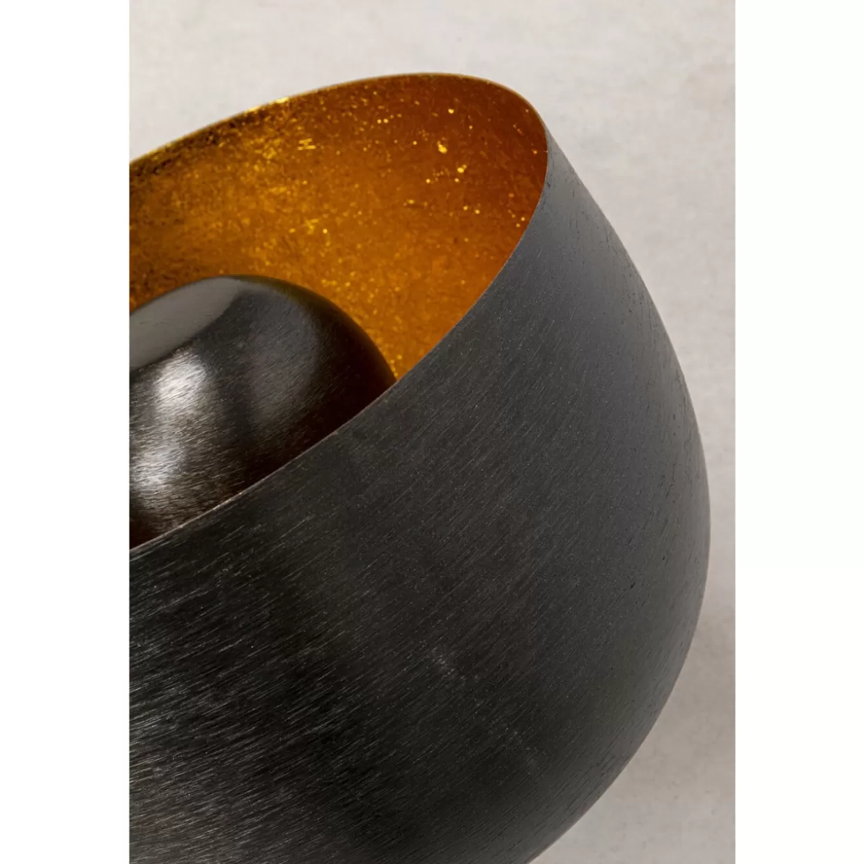Lampada da Terra Moderna Apollon Smooth Nero - Design Elegante KARE, Ø28 cm per Interni