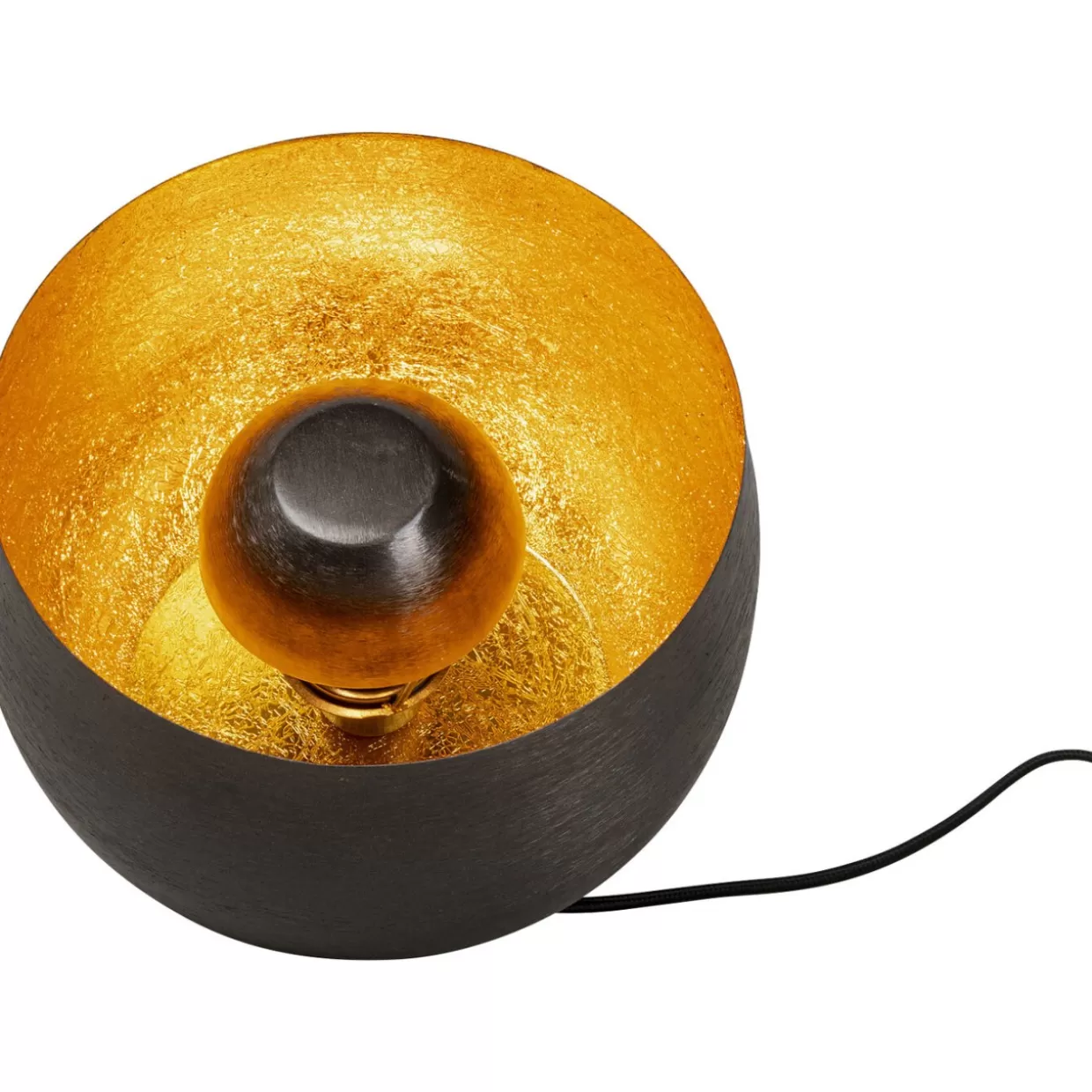 Lampada da Terra Moderna Apollon Smooth Nero - Design Elegante KARE, Ø28 cm per Interni