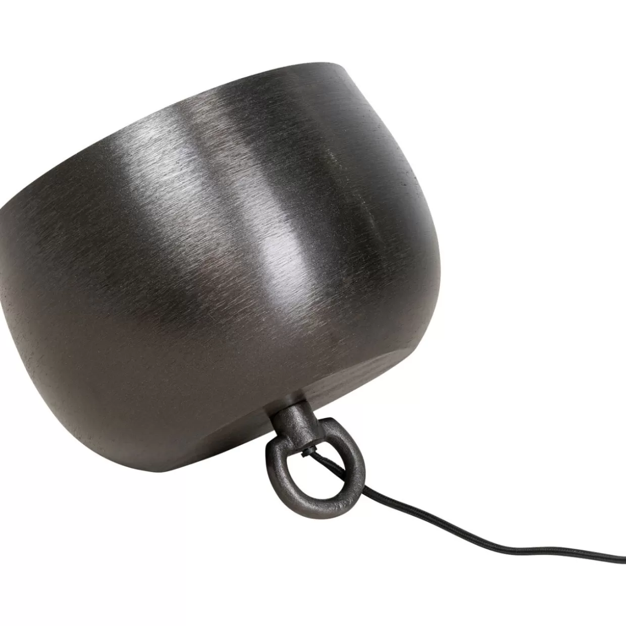 Lampada da Terra Moderna Apollon Smooth Nero - Design Elegante KARE, Ø28 cm per Interni
