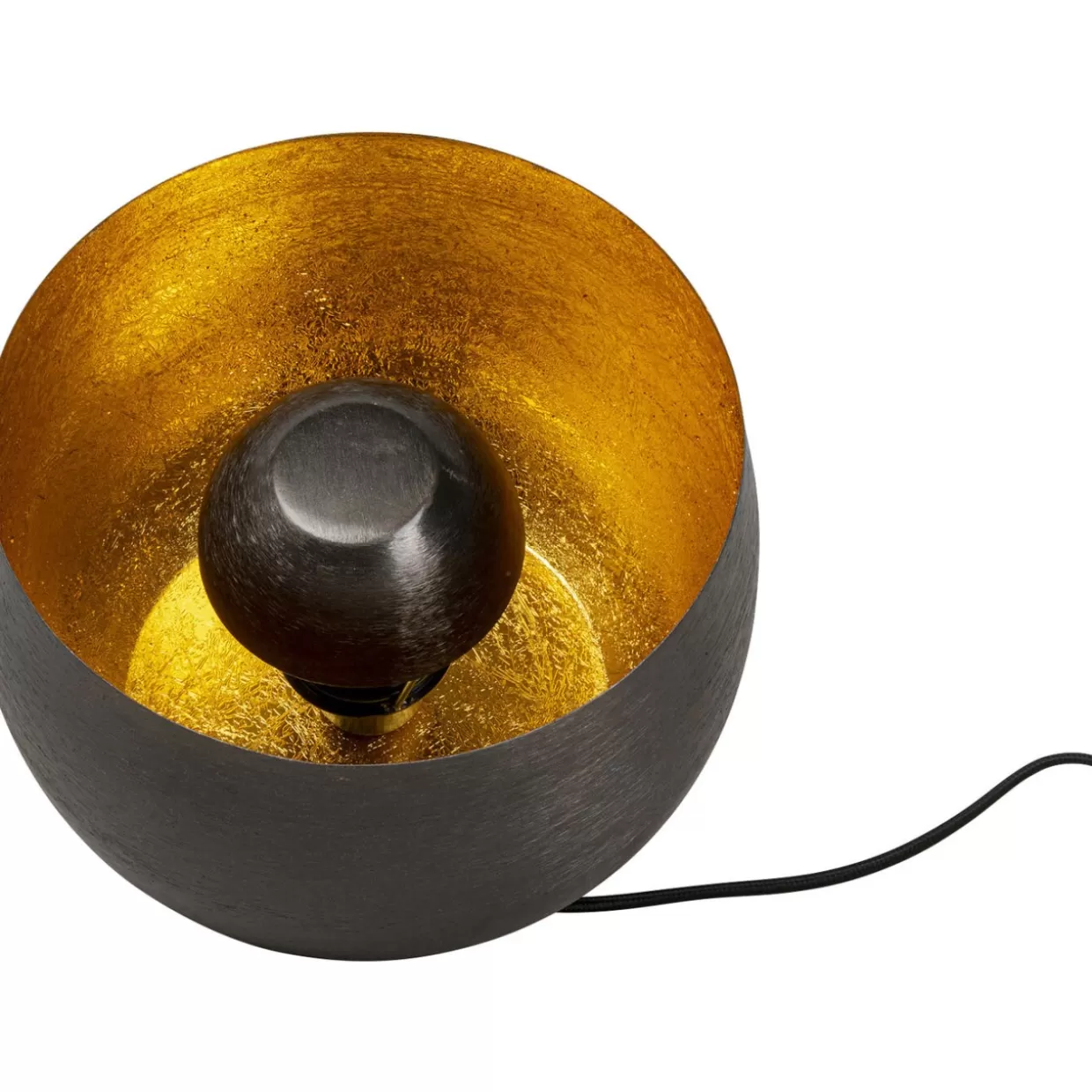 Lampada da Terra Moderna Apollon Smooth Nero - Design Elegante KARE, Ø28 cm per Interni