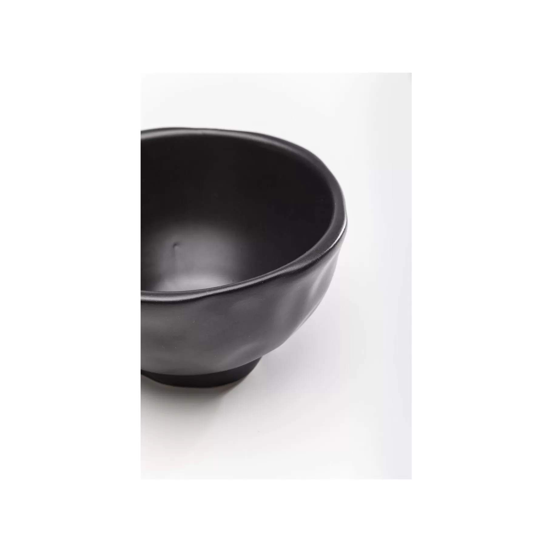 Clearance Bols Organic Noirs 15cm Set De 4   Vaisselle