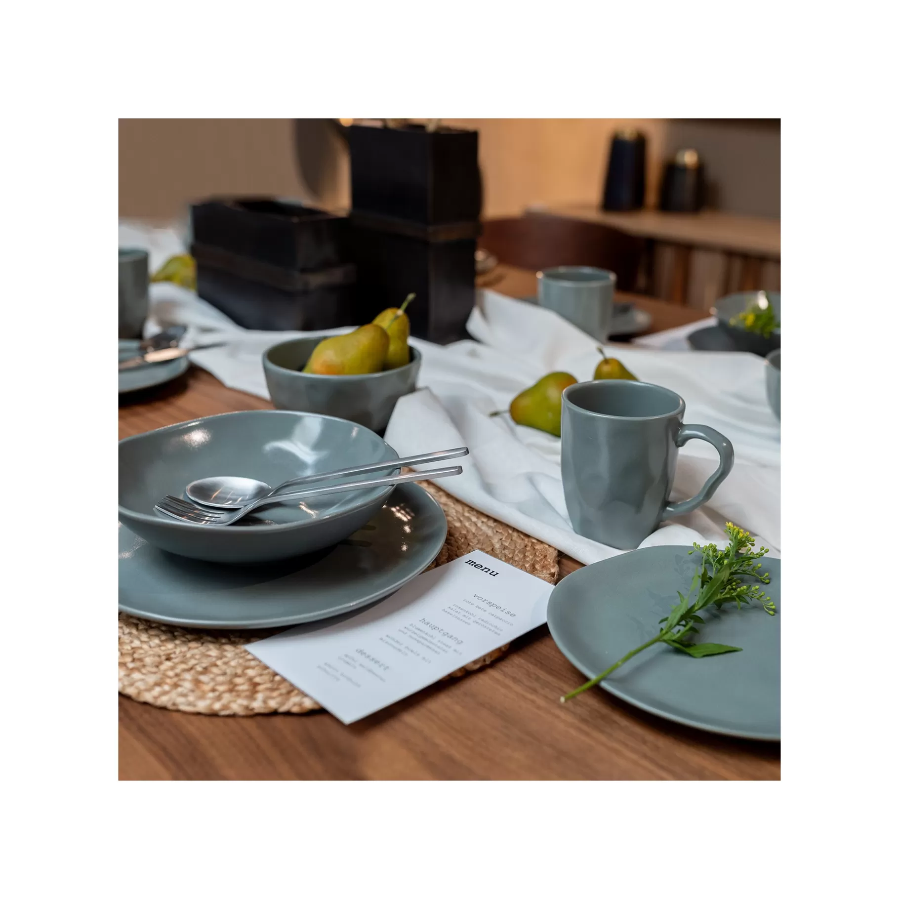 Best Sale Bols Organic Sauge 15cm Set De 4   Vaisselle