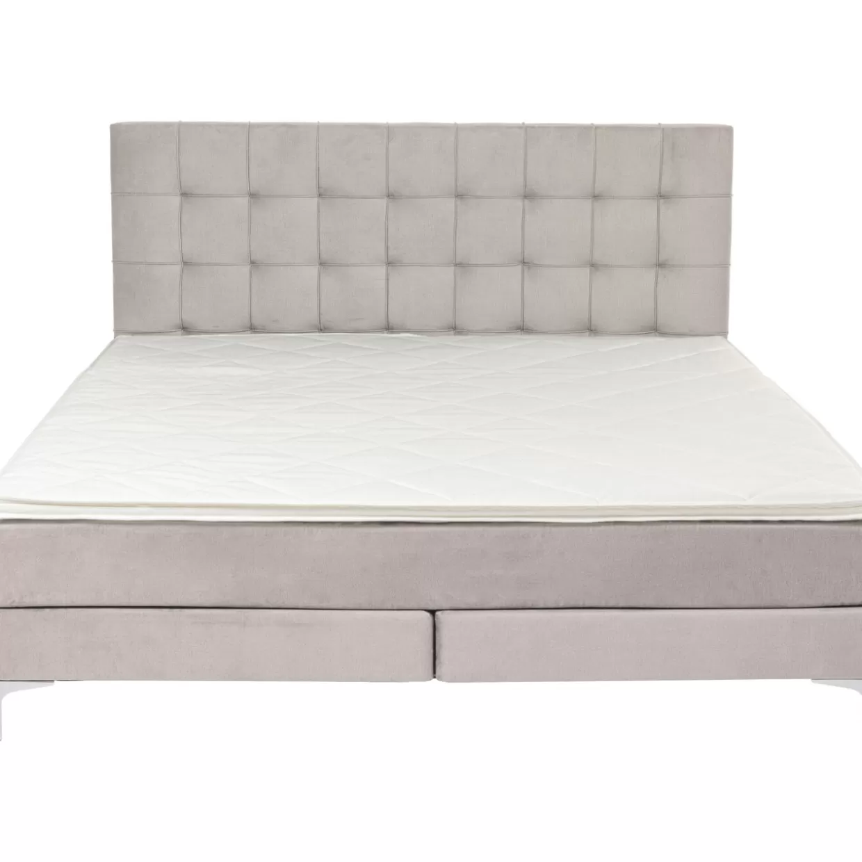 KARE Design Letto Boxspring Benito Star - Struttura Elegante in Crema 180x200 cm