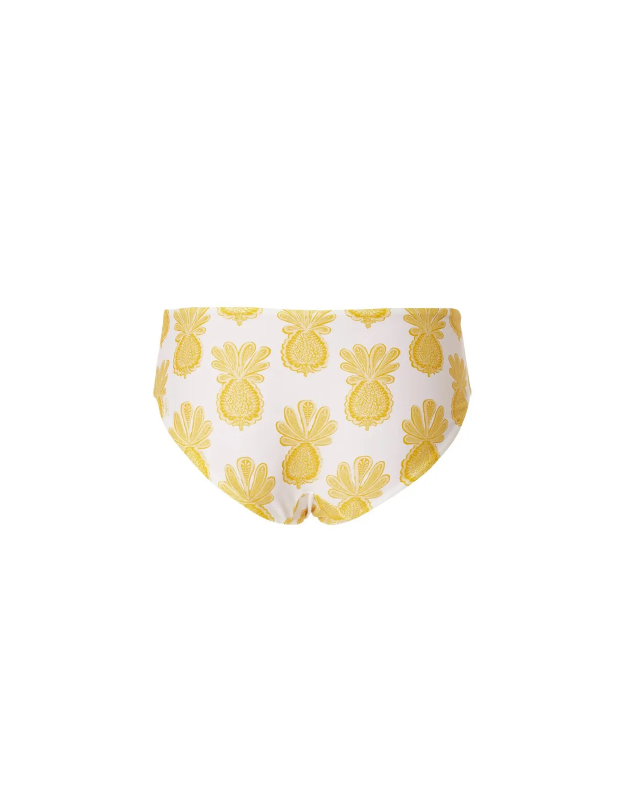 Saldi Lampo! Boxer Uomo La DoubleJ - Stampa Tropicale con Ananas e Girasoli, Bianco Puro in Lycra Elasticizzato