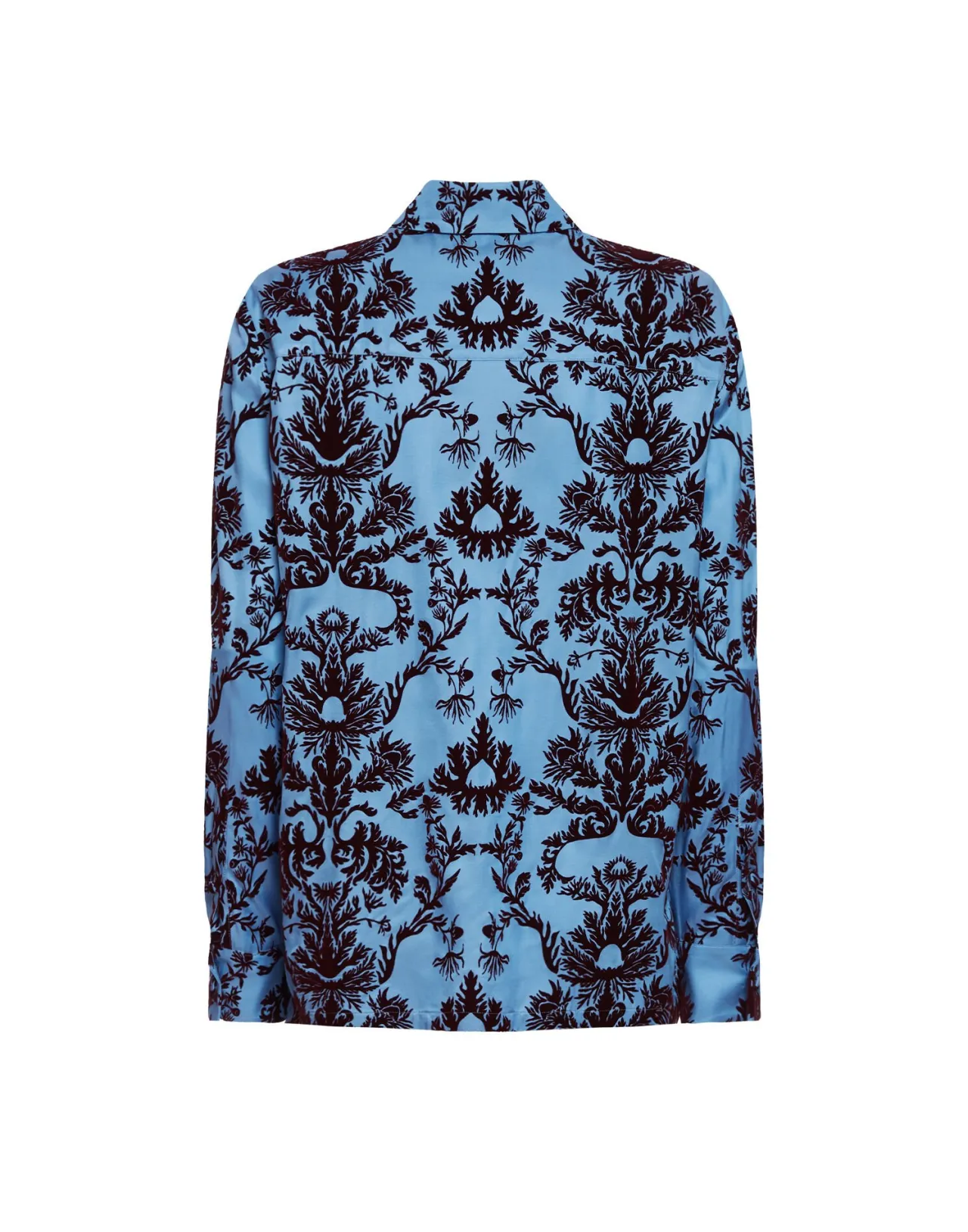 Camicia Ragazzo Vaudeville in Tessuto Jacquard Azzurro Chiaro - Collezione Outlet La DoubleJ