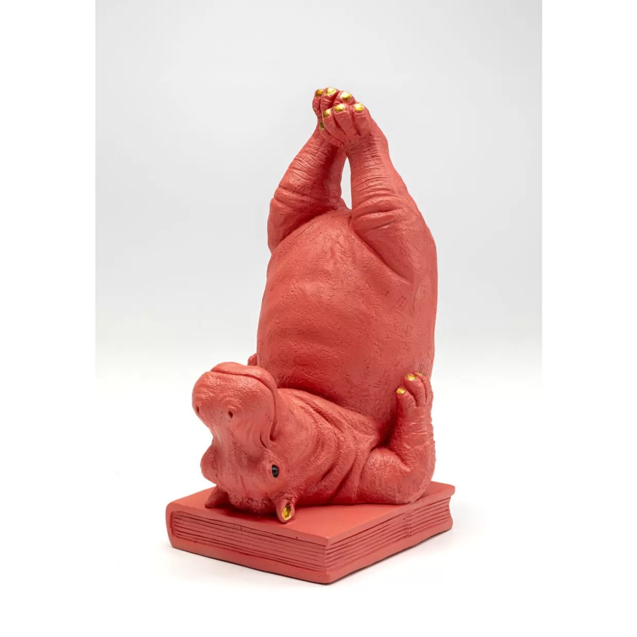 KARE Design - Fermalibri Decorativi a Forma di Ippo in Tenero Rosa, Set da 2 per Arredamento Casa | Accessori per la Casa e Regali Originali