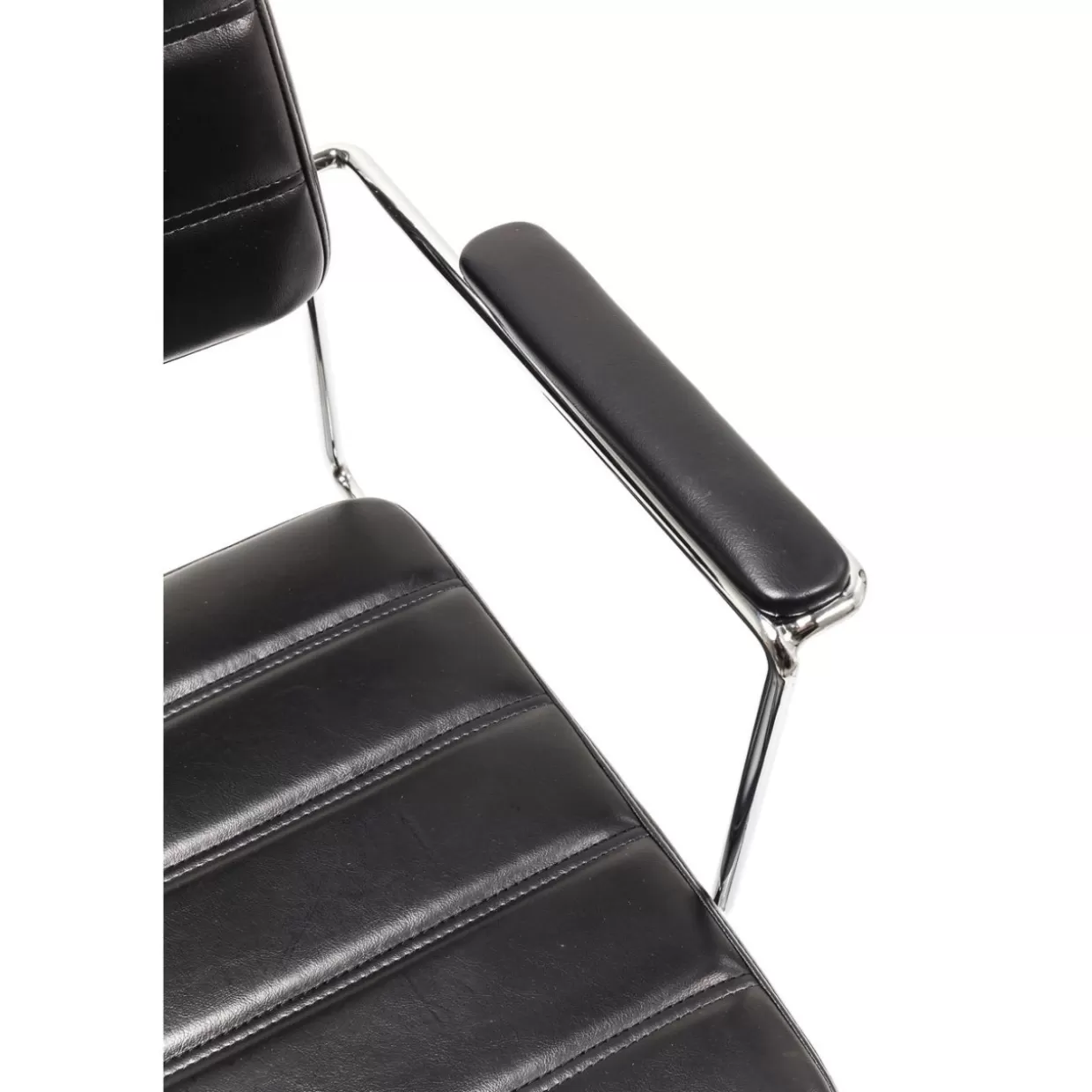 Sedia Ufficio Girevole Dottore Nero - Design Ergonomico e Confortevole per Lavoro Professionale | KARE Collection