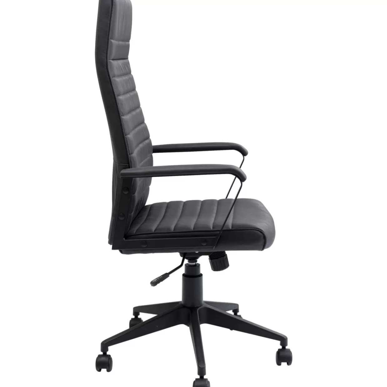 Sedia Girevole Labora High per Ufficio - Design Funzionale KARE in Nero Antracite