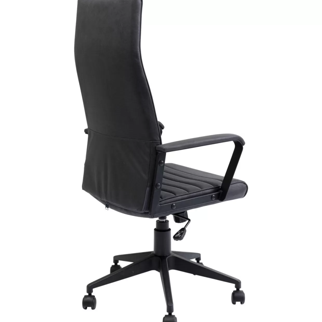 Sedia Girevole Labora High per Ufficio - Design Funzionale KARE in Nero Antracite