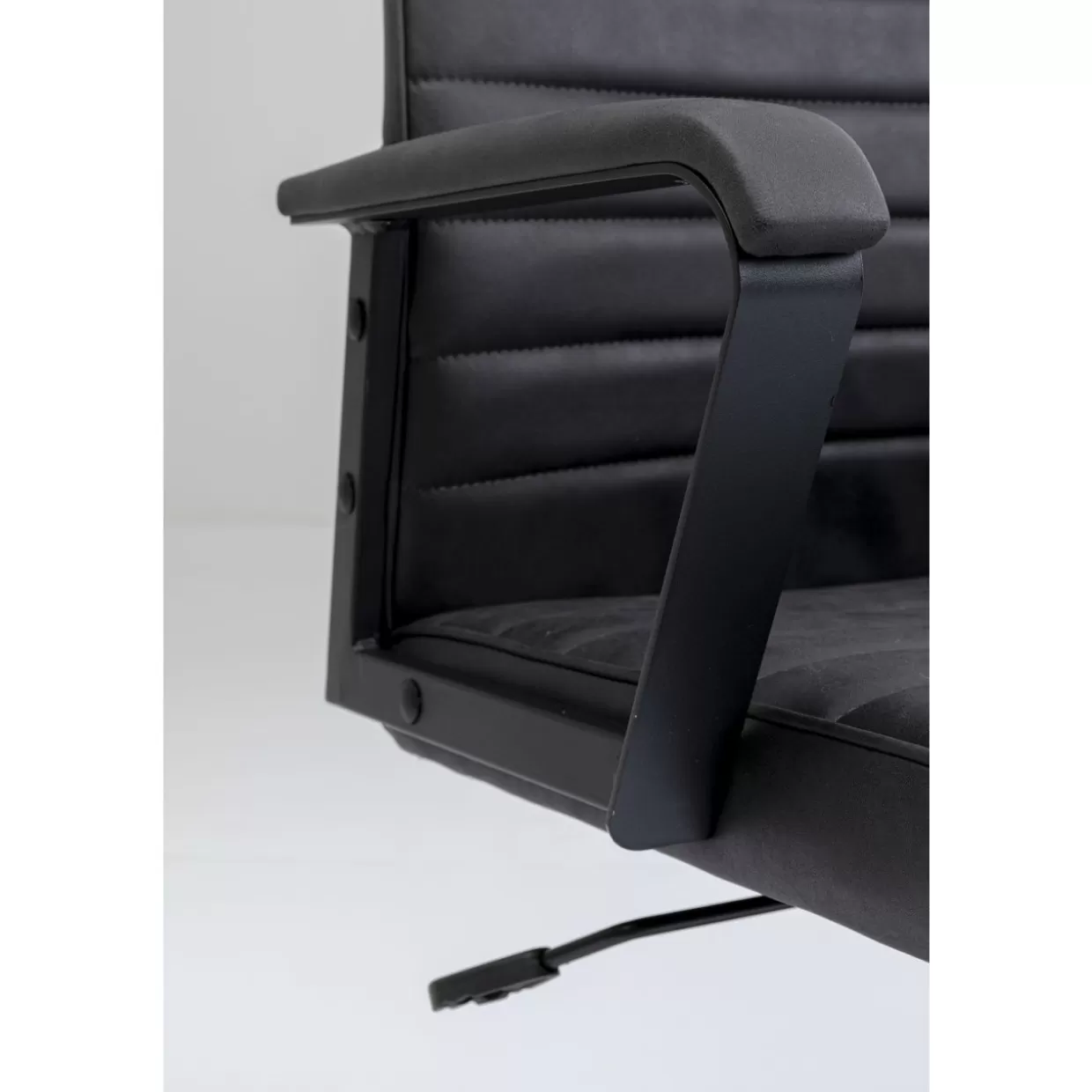 Sedia Girevole Labora High per Ufficio - Design Funzionale KARE in Nero Antracite