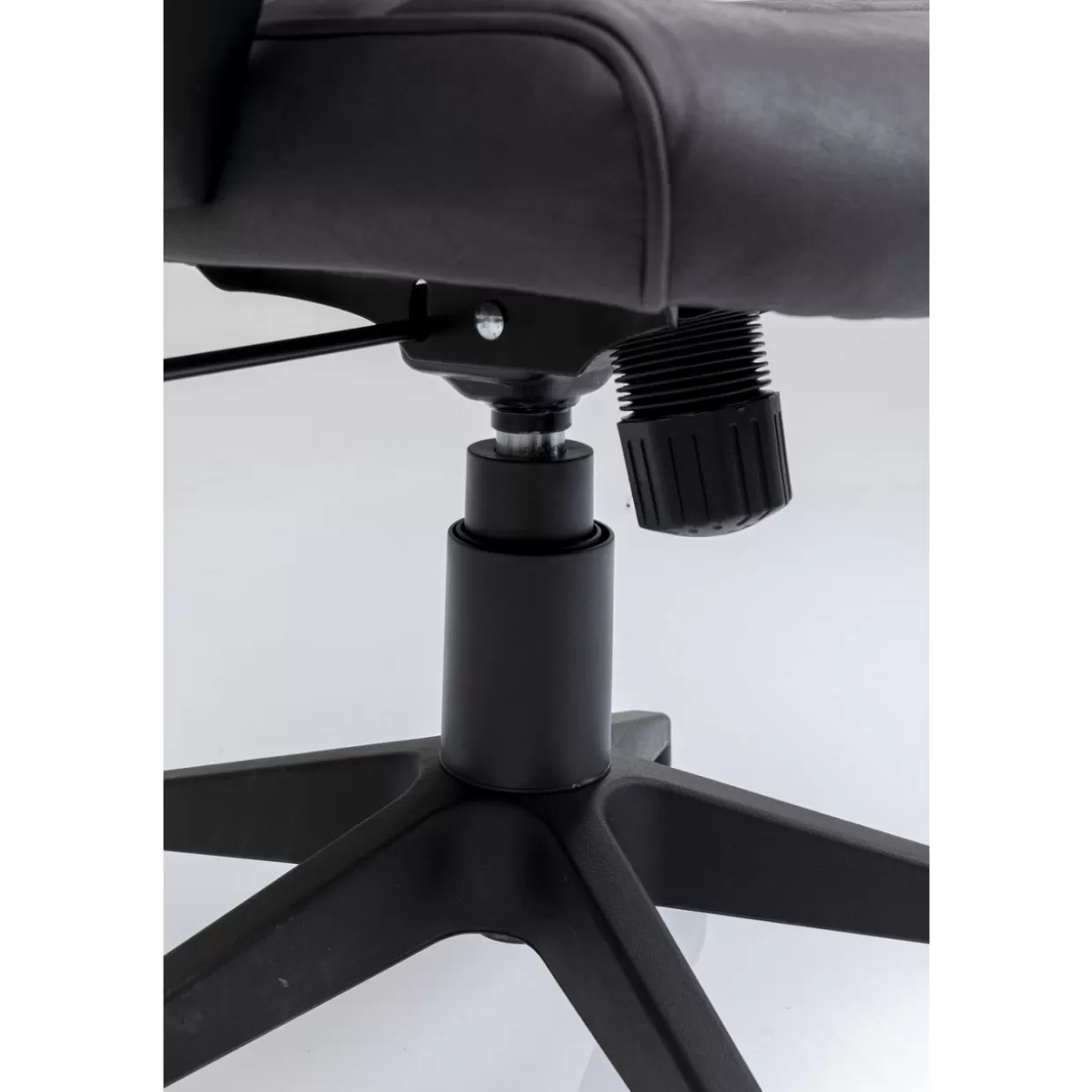 Sedia Girevole Labora High per Ufficio - Design Funzionale KARE in Nero Antracite