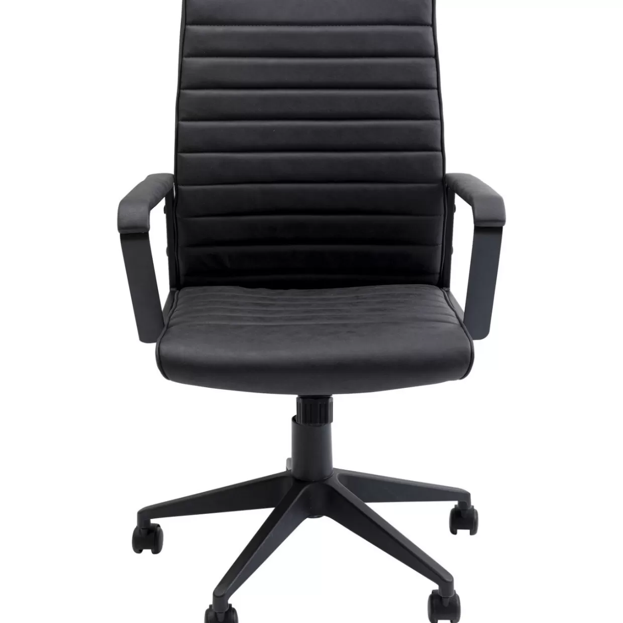 Sedia Ufficio Modello Labora - Design Ergonomico KARE in Tinta Unita Nera