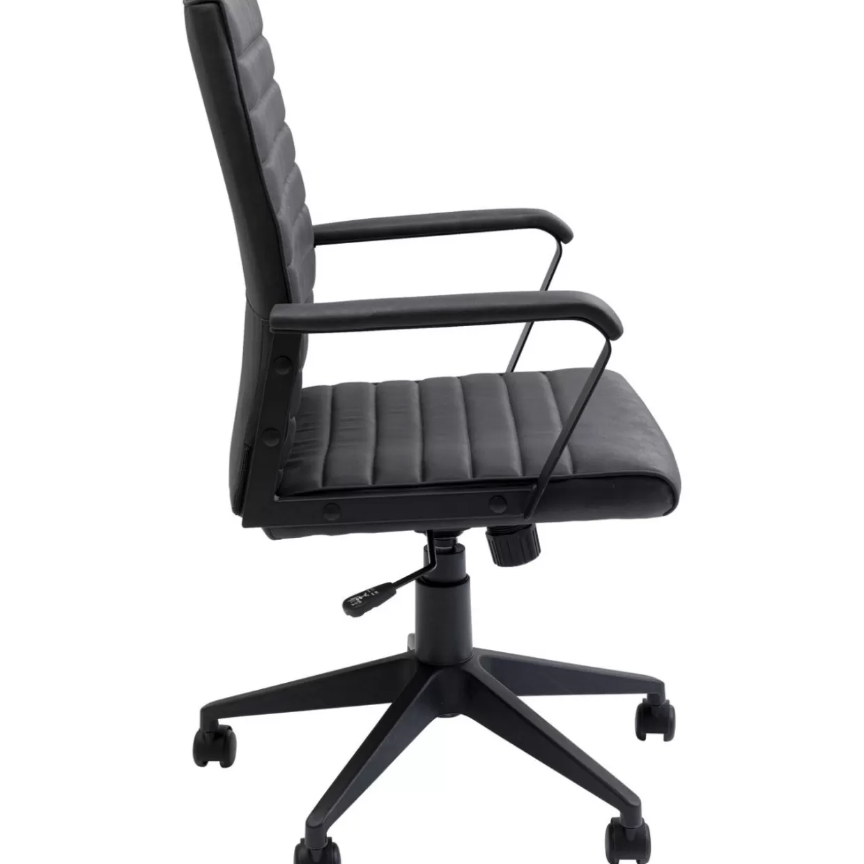 Sedia Ufficio Modello Labora - Design Ergonomico KARE in Tinta Unita Nera