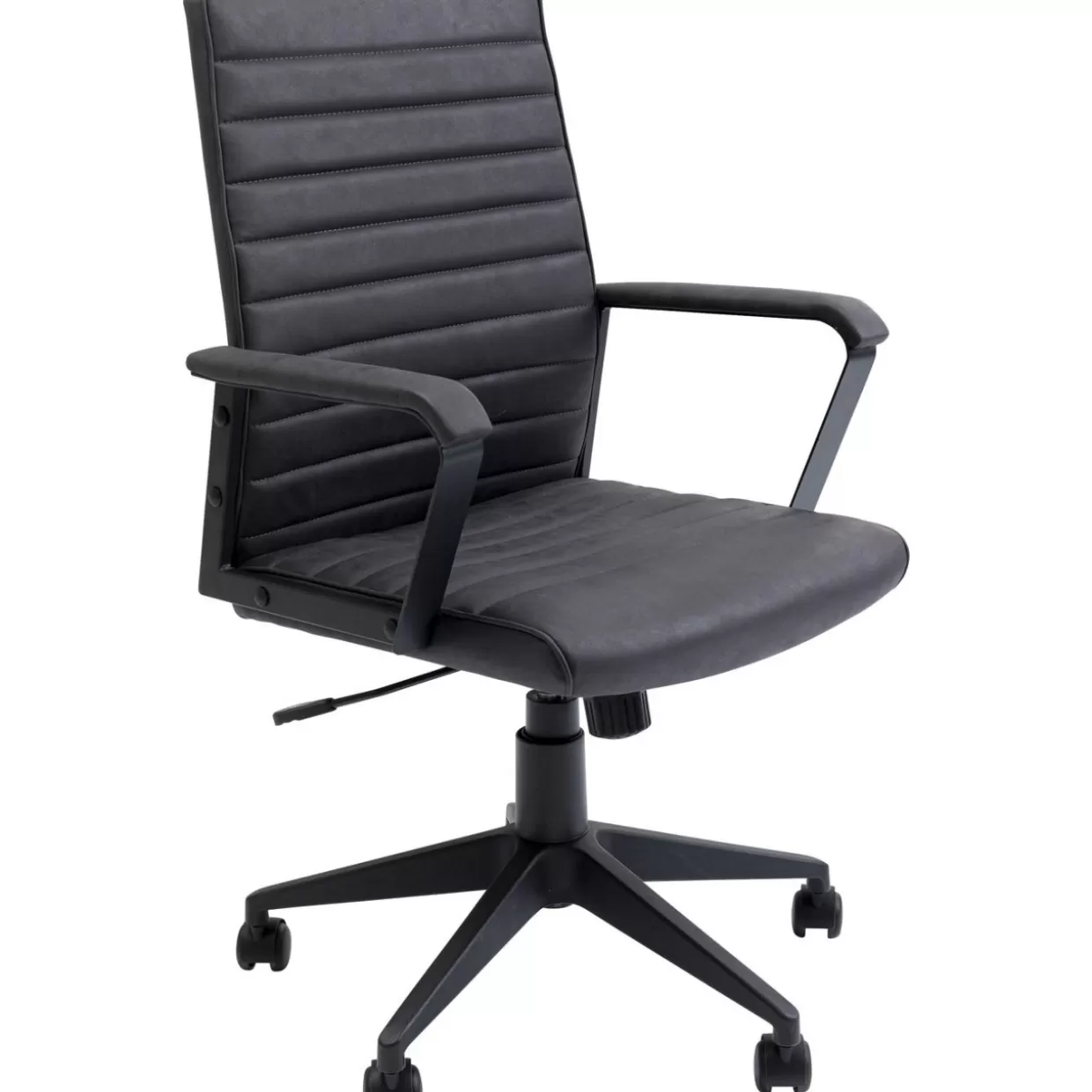 Sedia Ufficio Modello Labora - Design Ergonomico KARE in Tinta Unita Nera