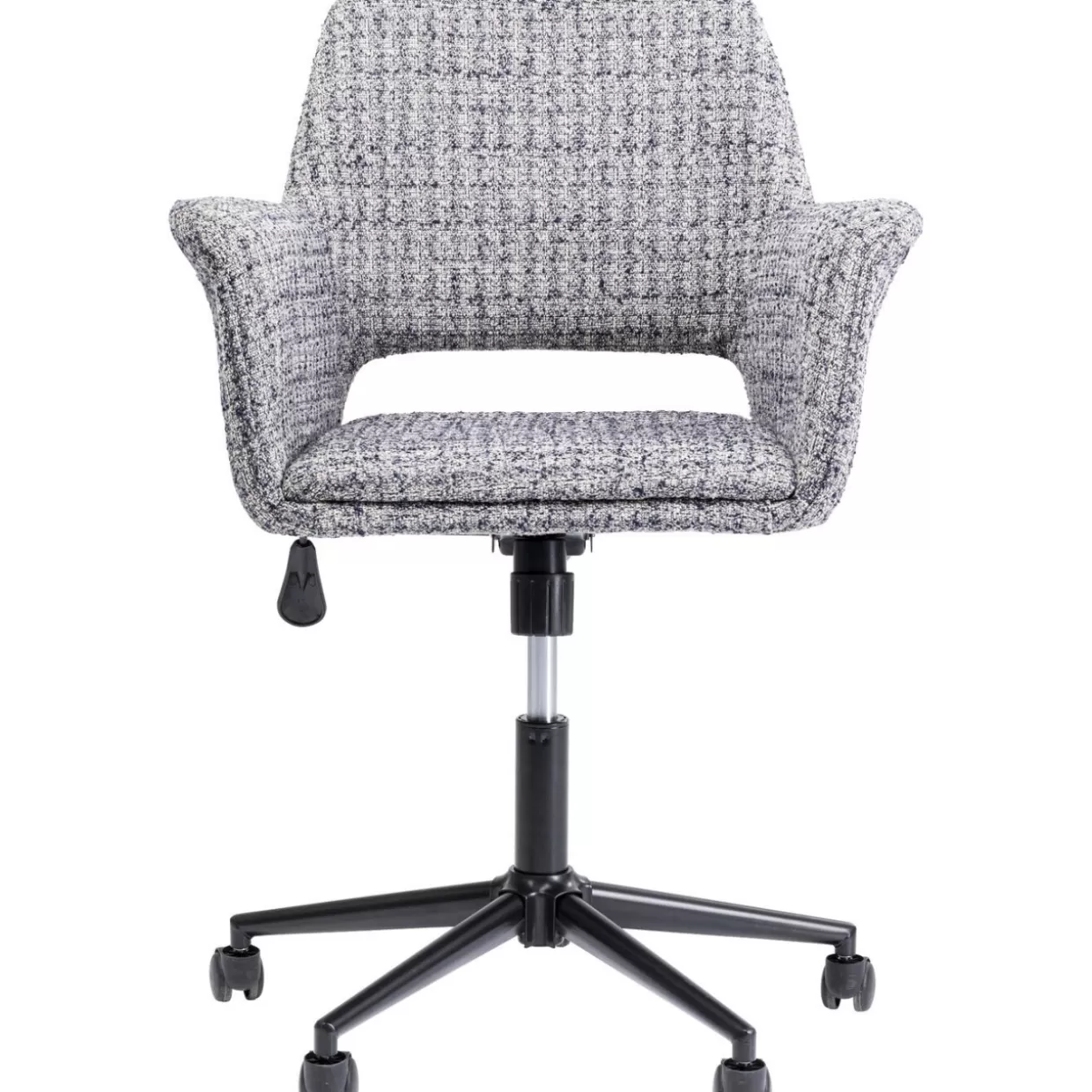 KARE Design - Sedie Ergonomiche da Ufficio Marianne Grau, Stile Contemporaneo e Comodo