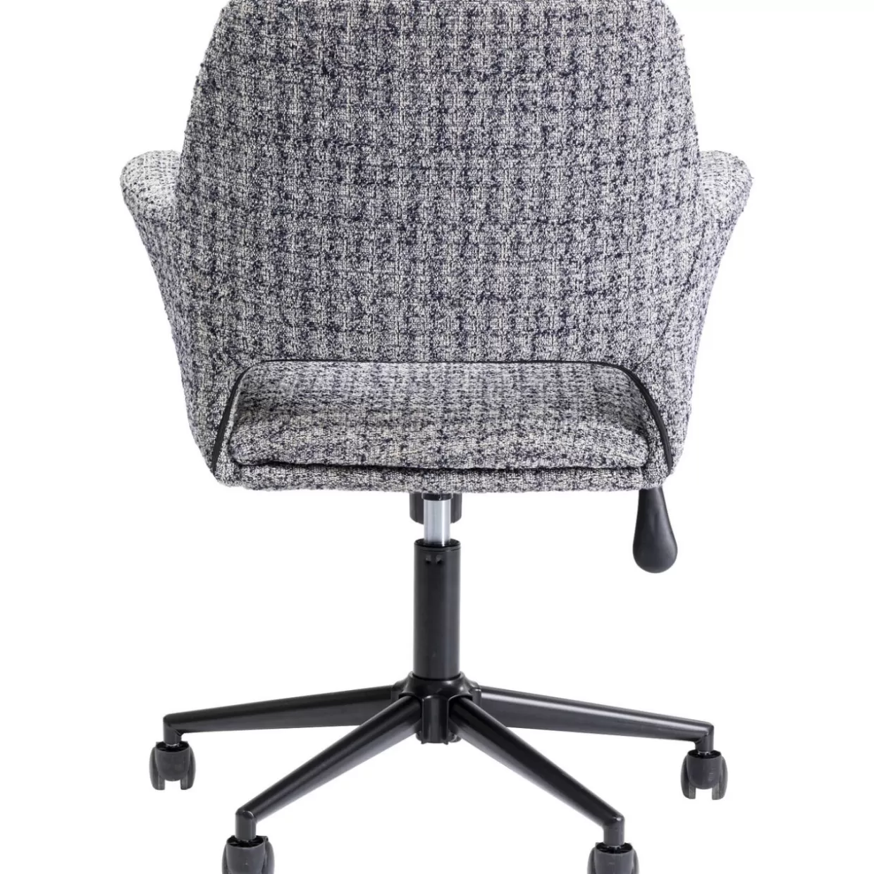 KARE Design - Sedie Ergonomiche da Ufficio Marianne Grau, Stile Contemporaneo e Comodo