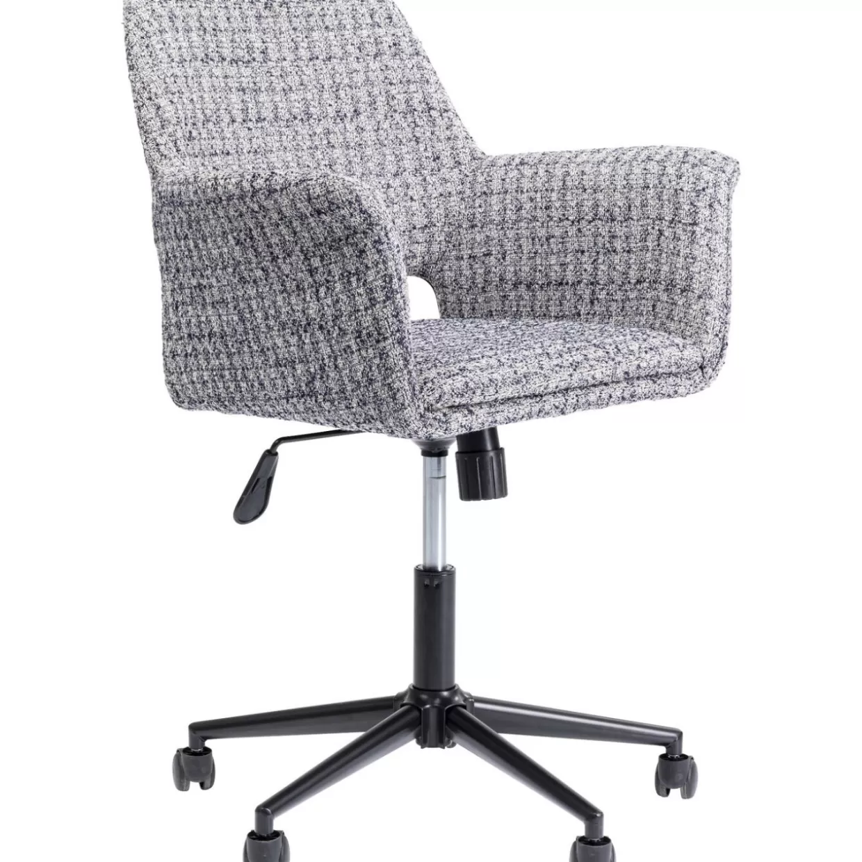 KARE Design - Sedie Ergonomiche da Ufficio Marianne Grau, Stile Contemporaneo e Comodo